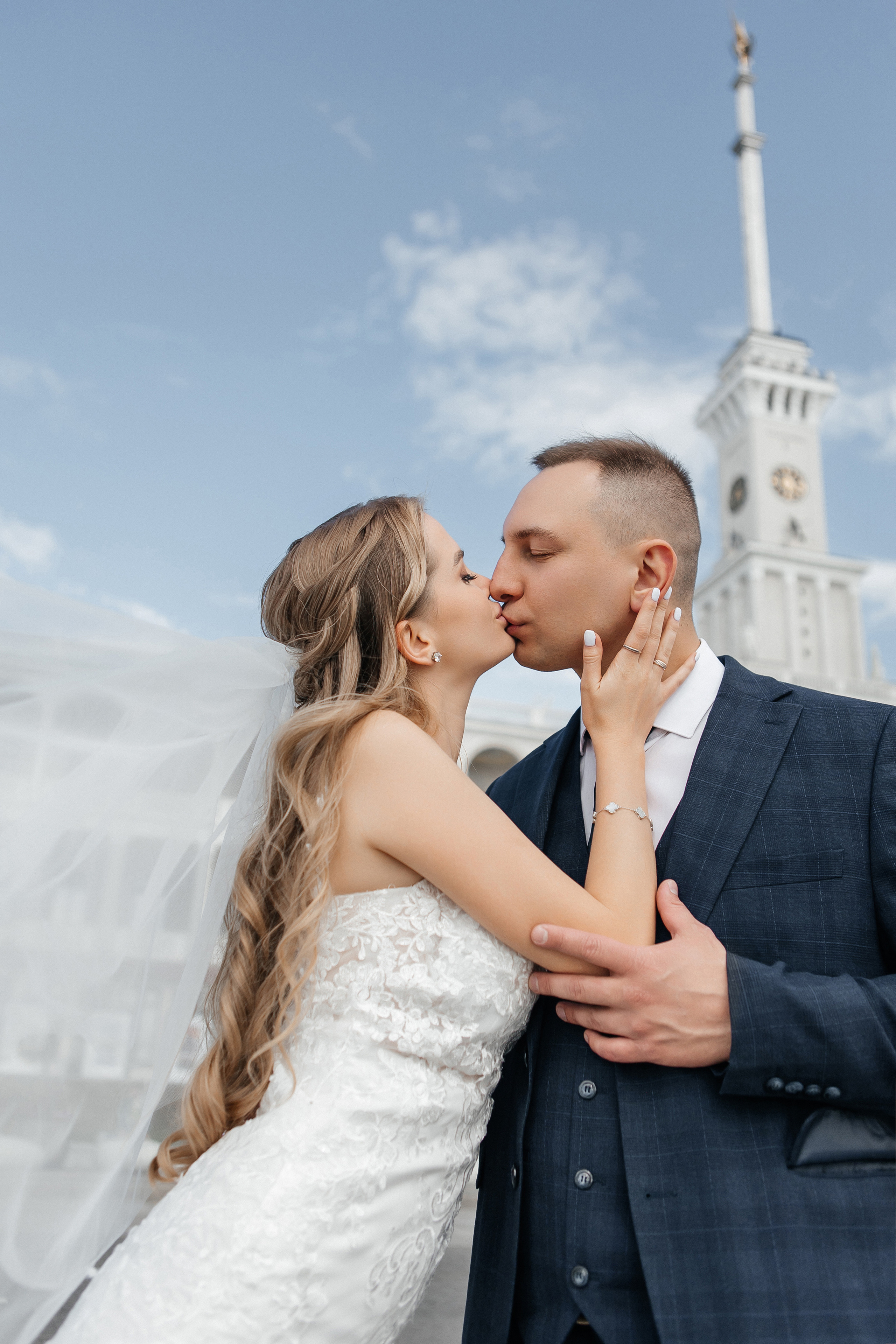 Свадебная фотосессия на Речном вокзале