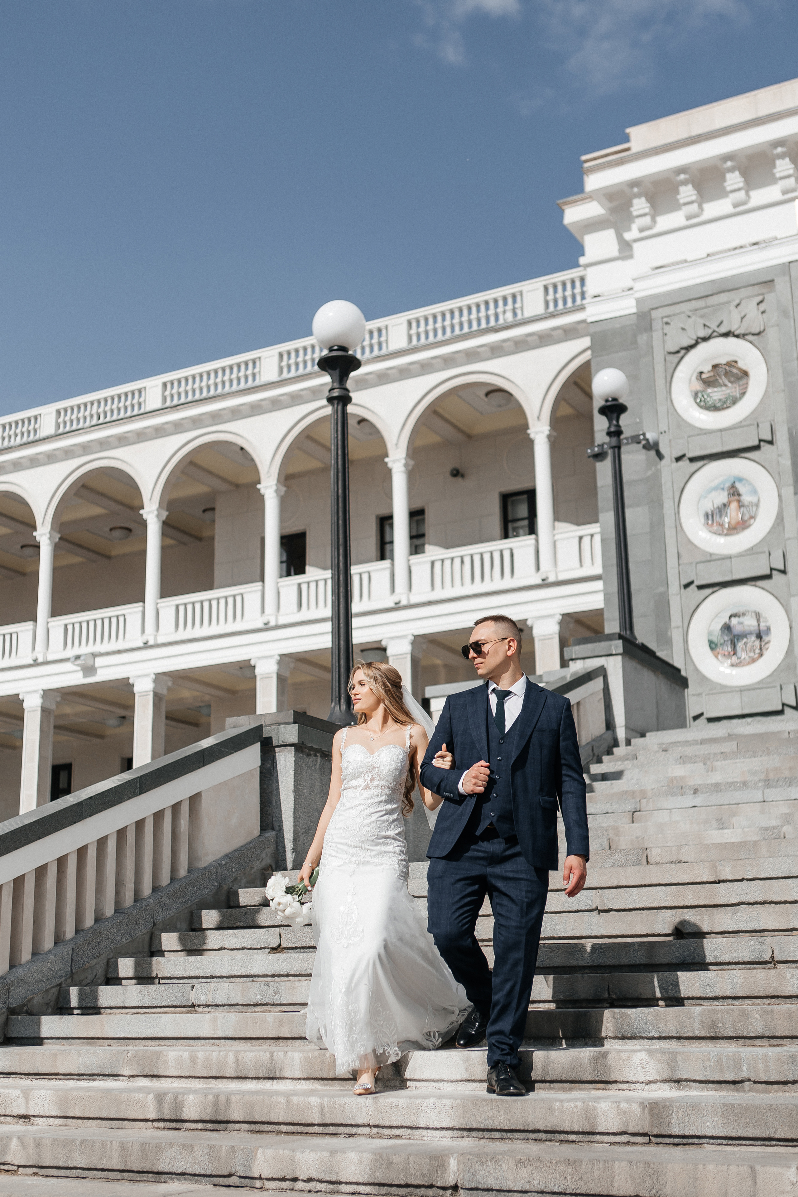 Свадебная прогулка на Северном Речном вокзале