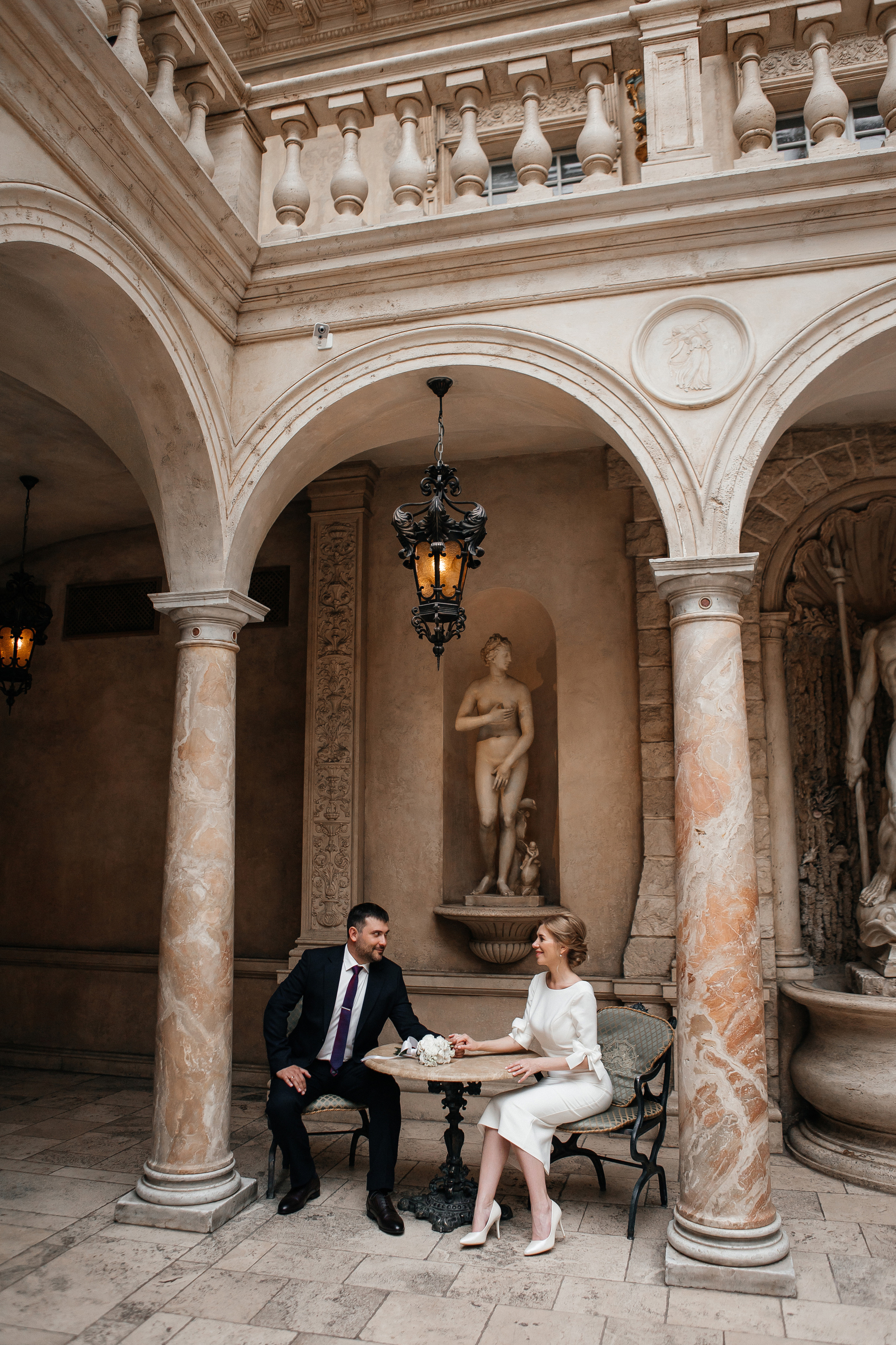 Свадебная фотосессия в ресторане Турандот