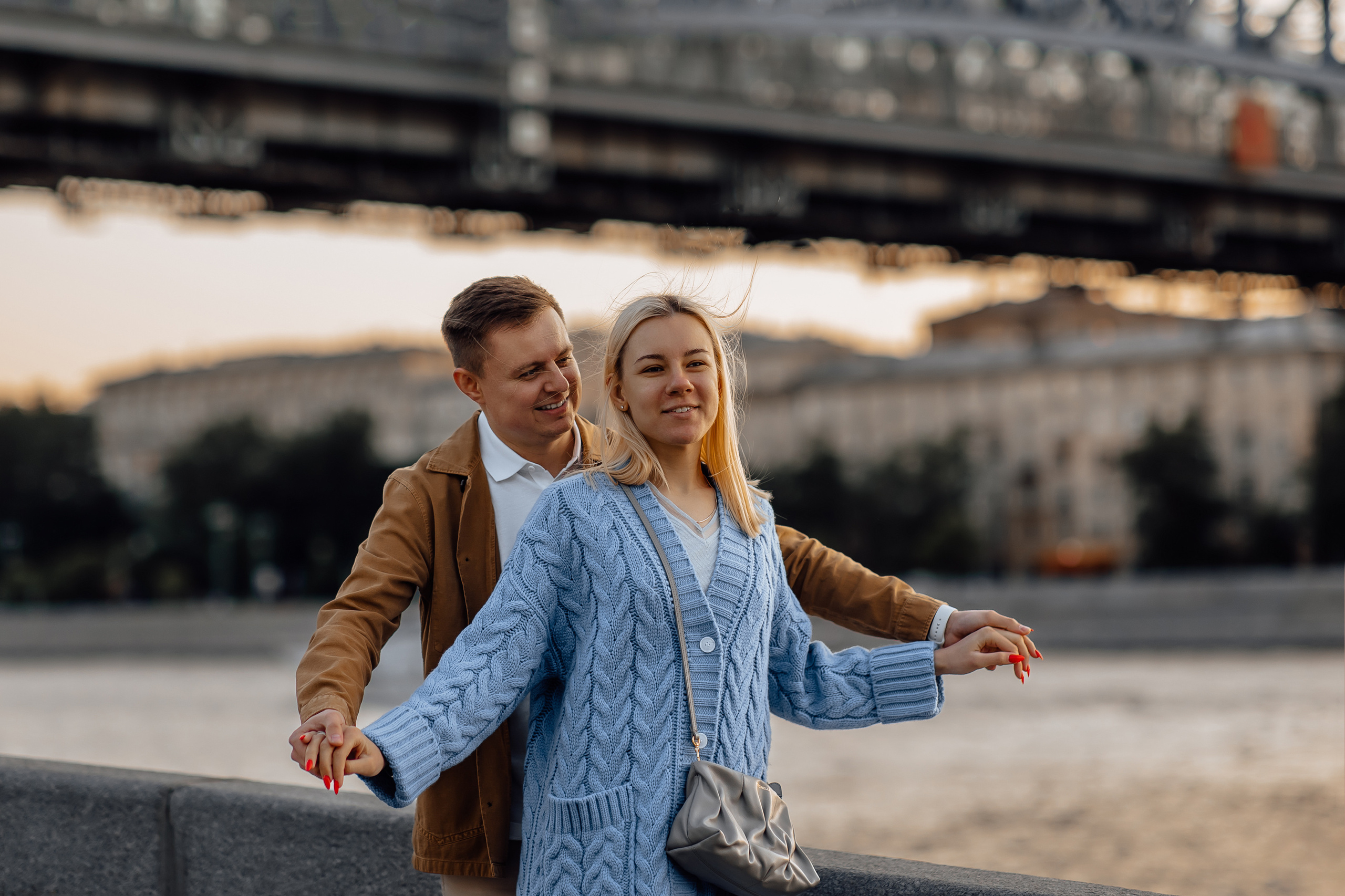 Lovestory в парке Горького. Свадебный фотограф в Москве Дарья Олендарёва