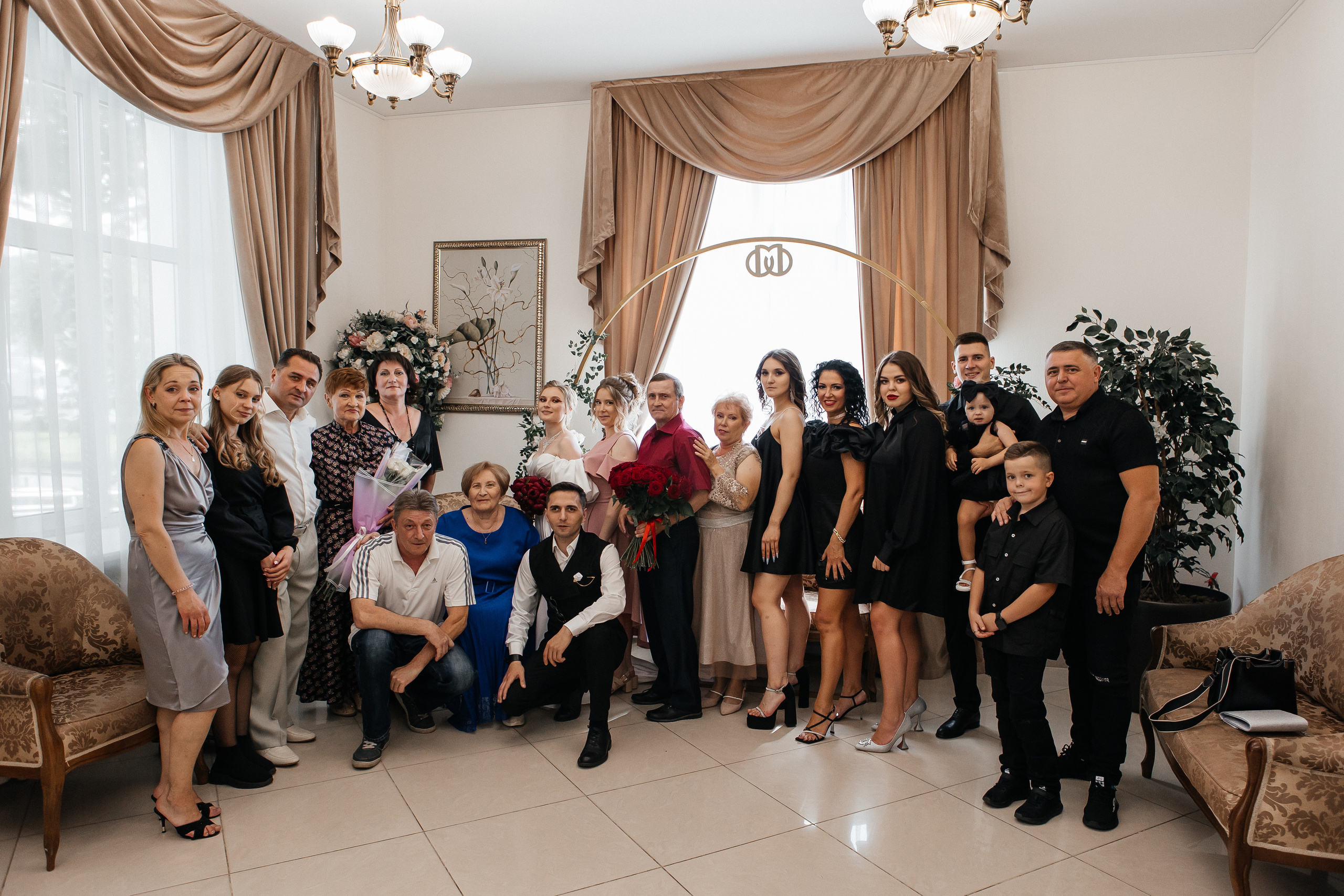 Регистрация брака во Дворце бракосочетания на ВДНХ. Свадебный фотограф в Москве Дарья Олендарёва