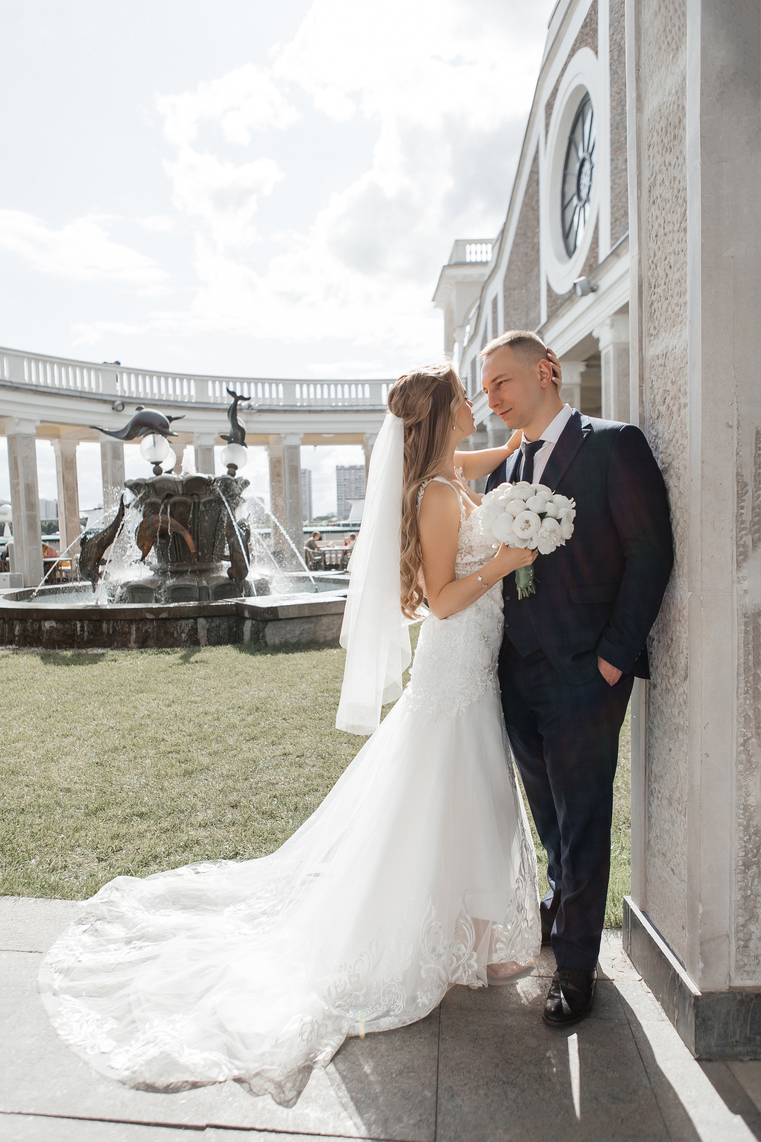 Свадебная прогулка на Северном Речном вокзале