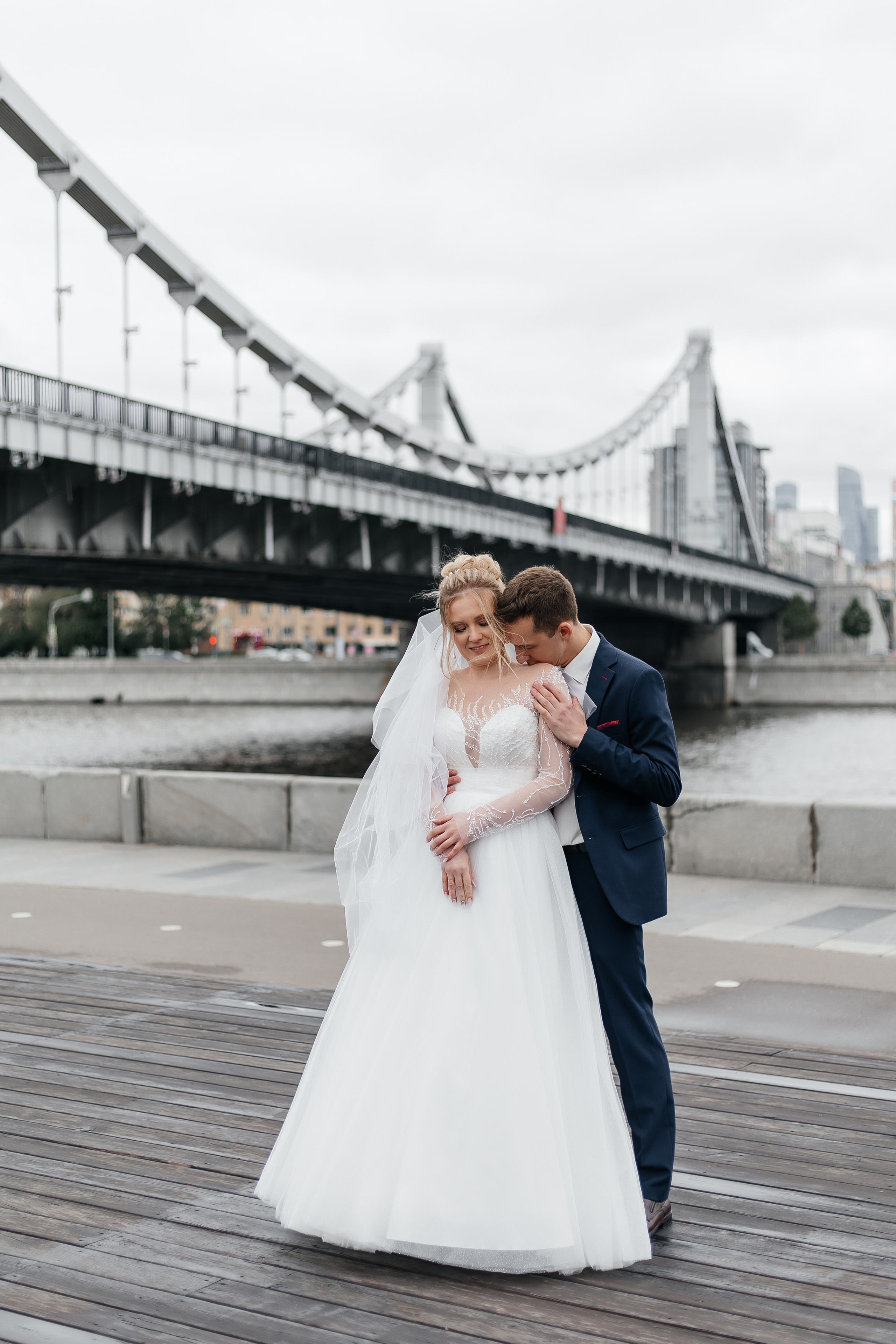 Свадебная прогулка в парке Горького