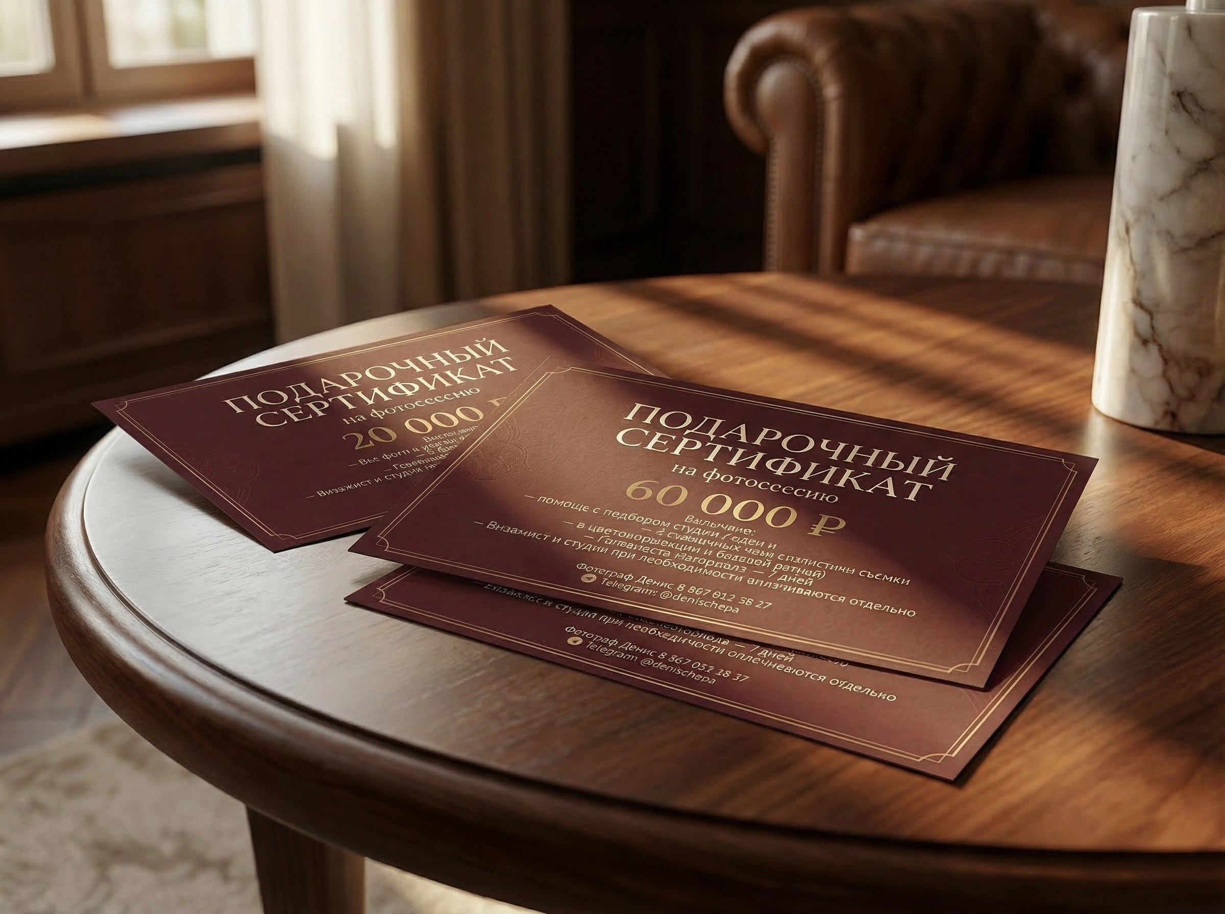 Подарочный сертификат