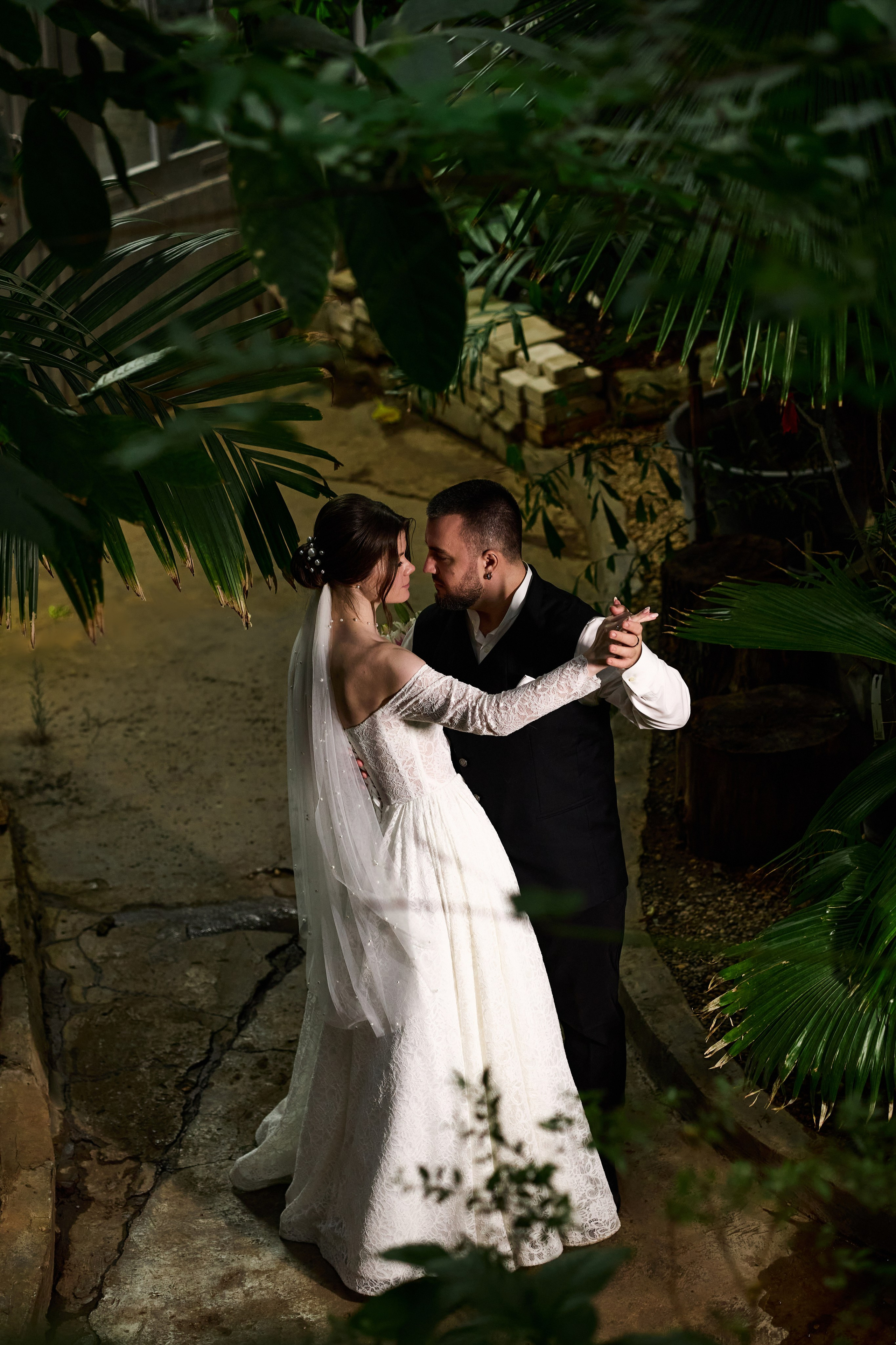 Классические сборы в отеле. Роспись в 4 ЗАГСе и съемка в оранжерее Цицина РАН. Любовь Юсупова. Фотограф