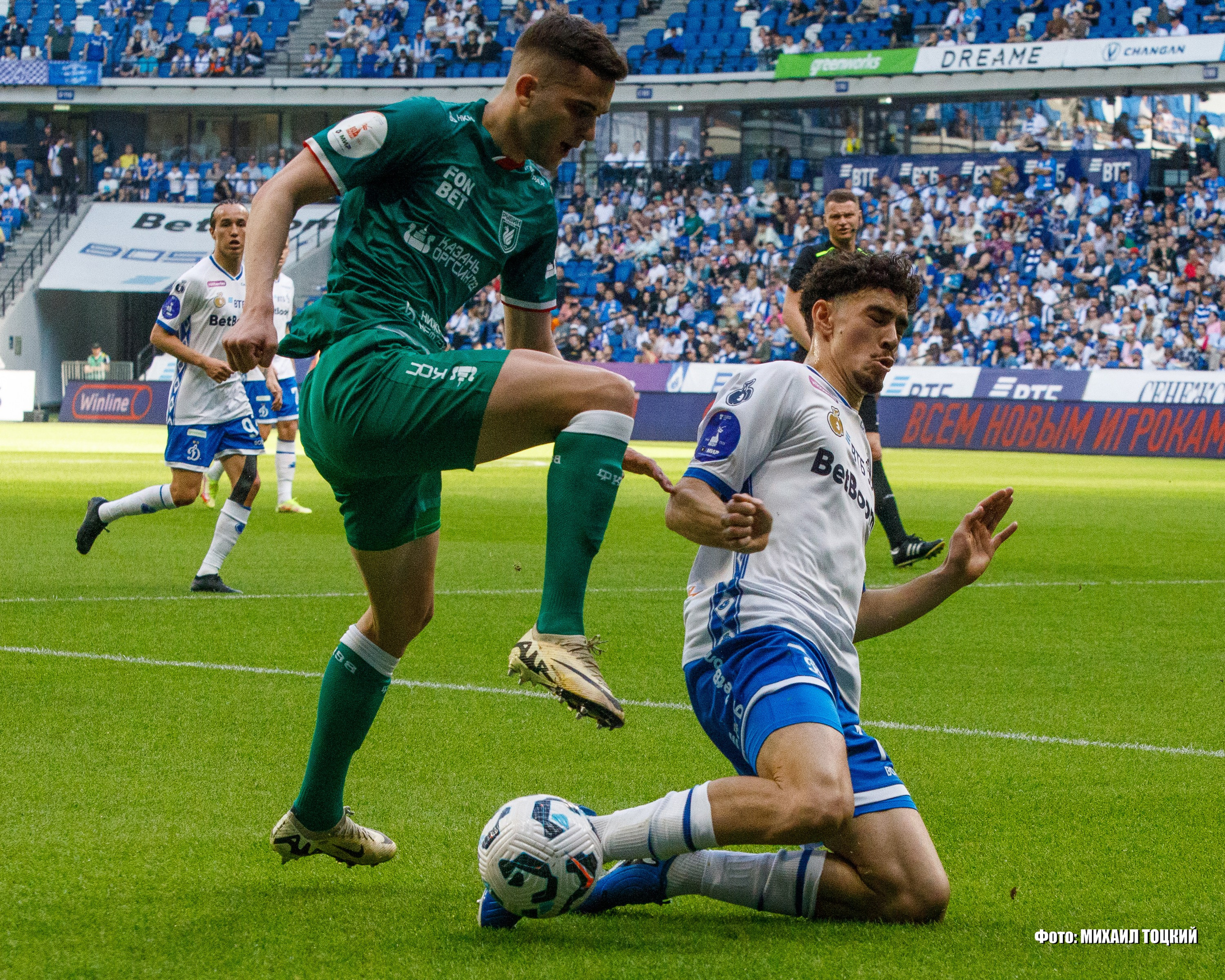Фоторепортаж. РПЛ 25 тур. Динамо — Рубин. Михаил Тоцкий портретный и репортажный фотограф в Москве