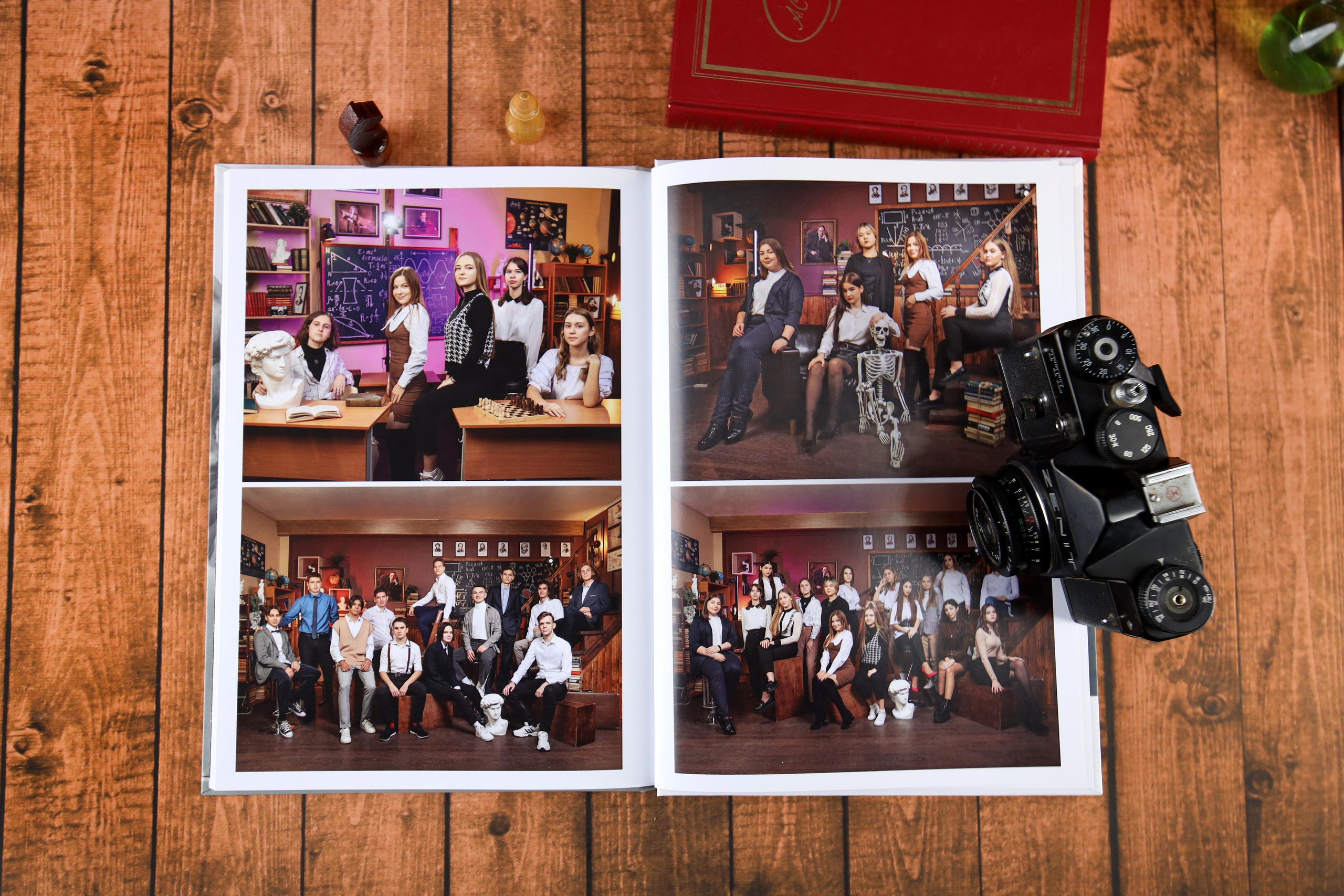 Эксклюзивная фотокнига выпускника «Цитатник». Выпускной альбом Новосибирск