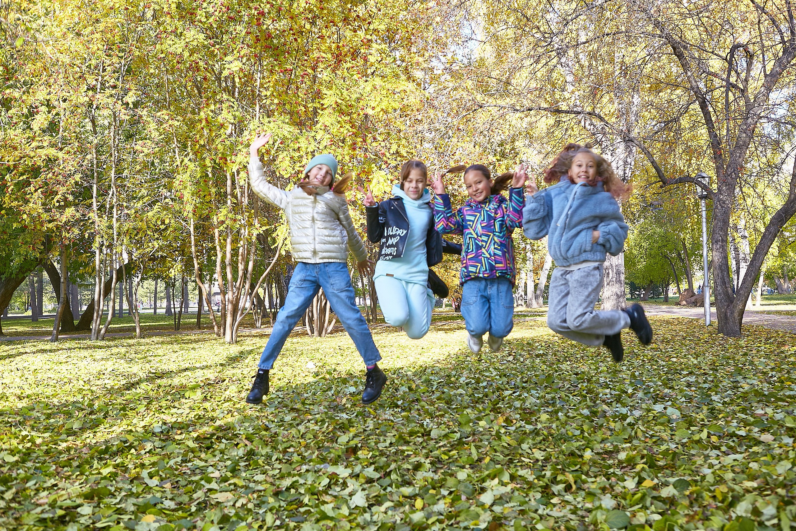 Школьная фотосессия на природе золотая осень. Выпускной альбом Новосибирск