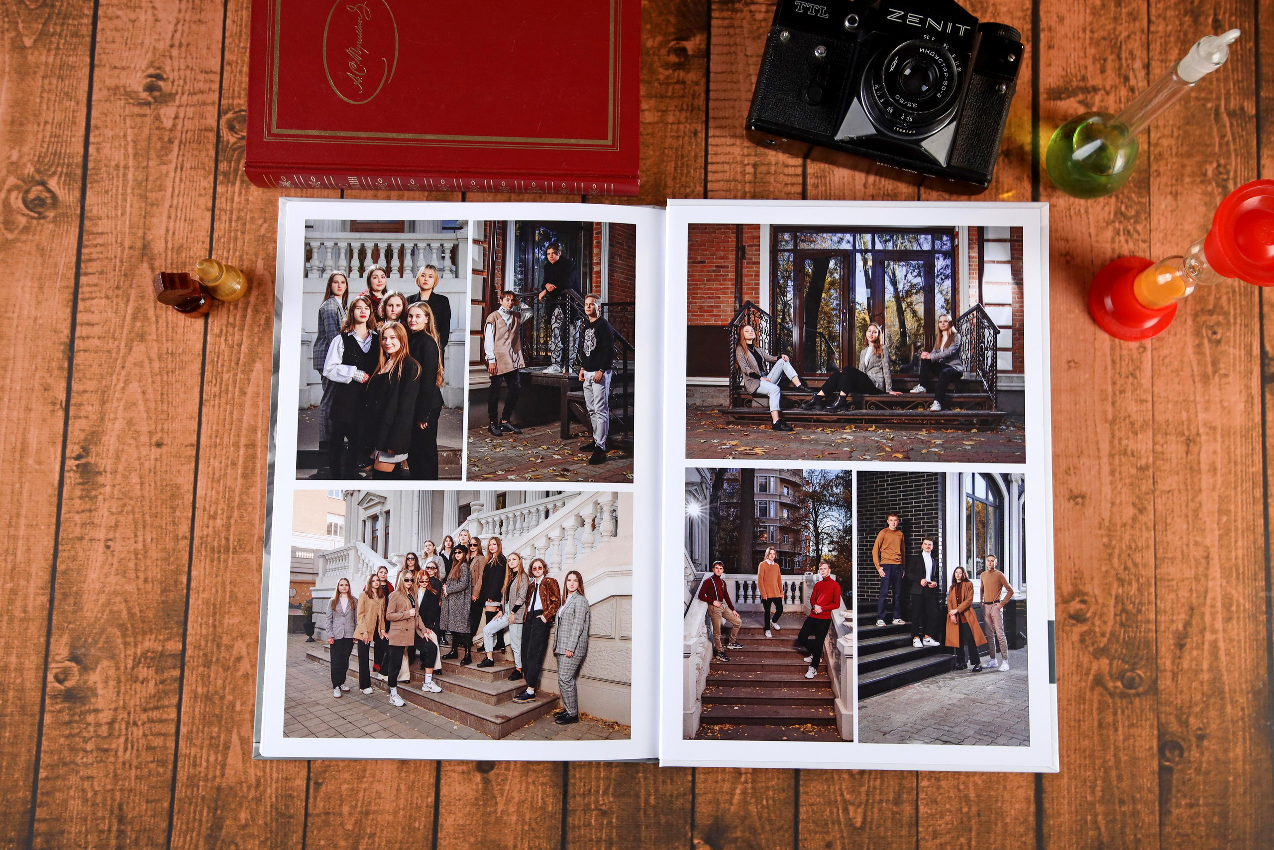 Эксклюзивная фотокнига выпускника «Цитатник». Выпускной альбом Новосибирск