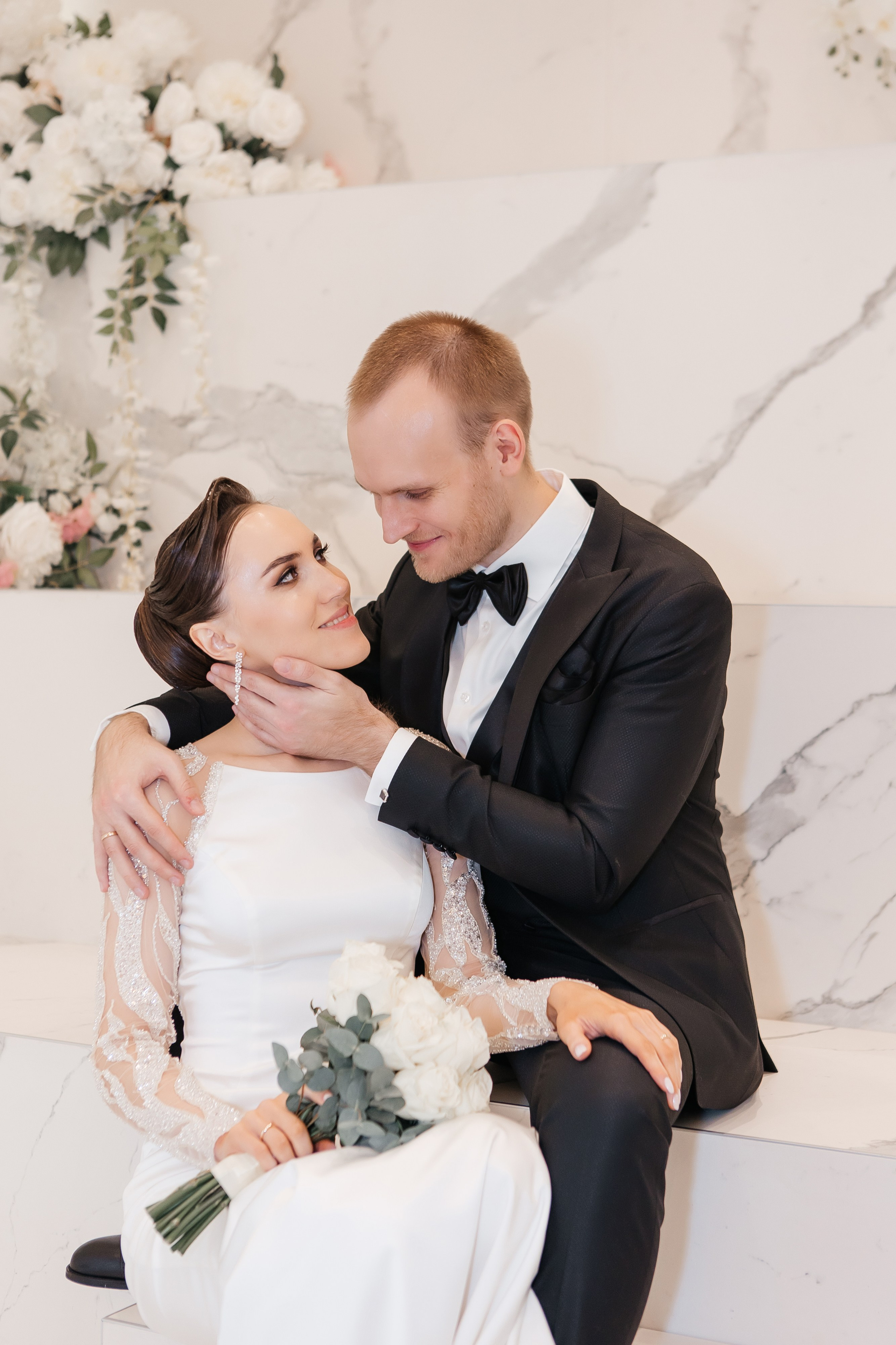 ЗАГС Вегас в Крокус Сити свадебная фотосессия