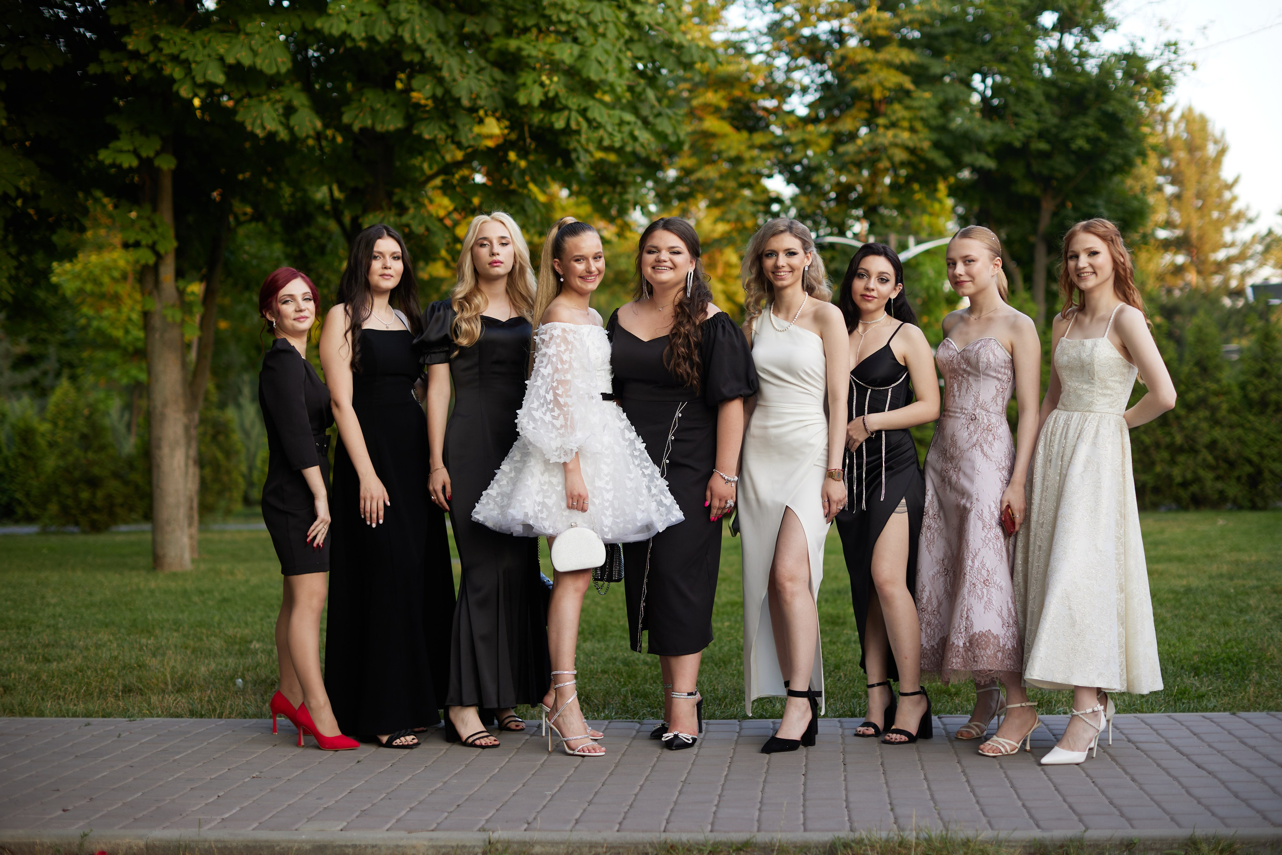 Выпускной в школе. Фотограф Эдуард Леньков. Ростов-на-Дону