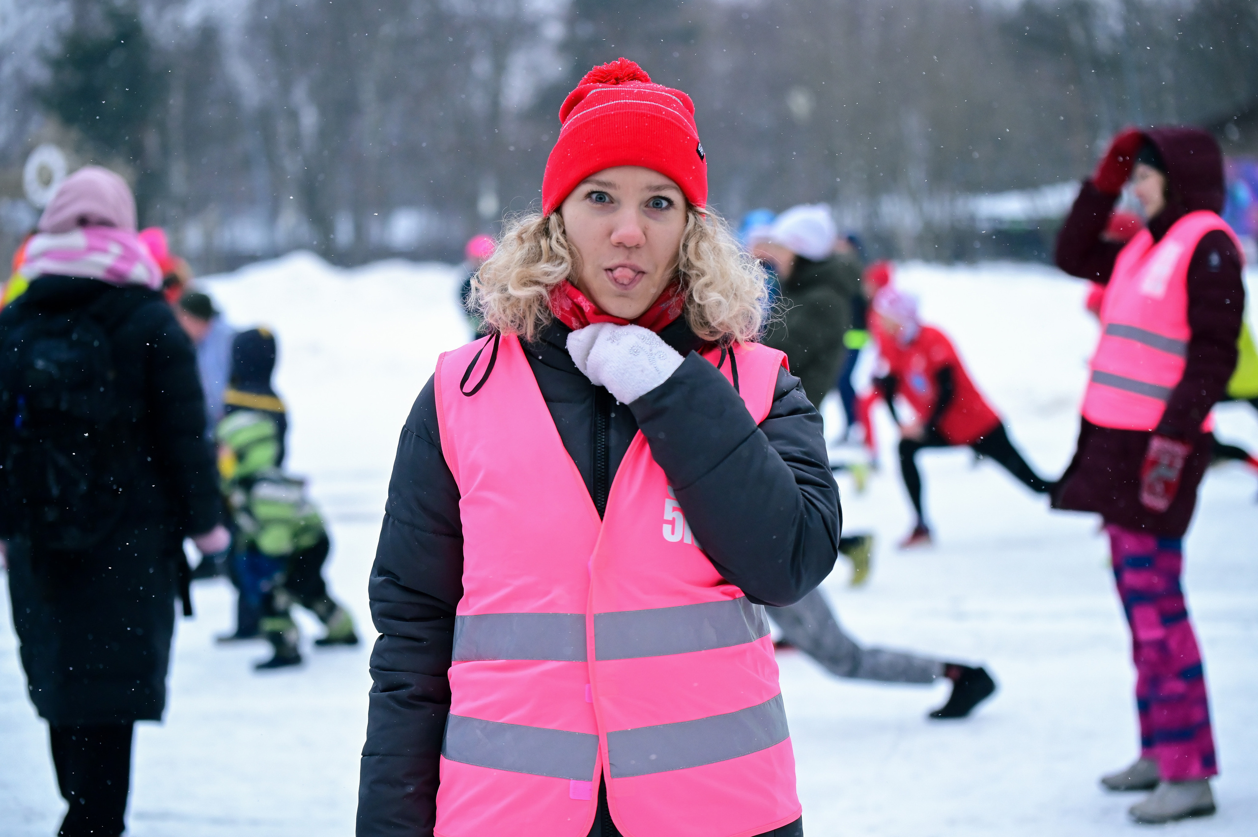 Sat9am5km x GRI (Кузьминки 18.02.23). Фотограф | Ирина Гамзинова | Москва