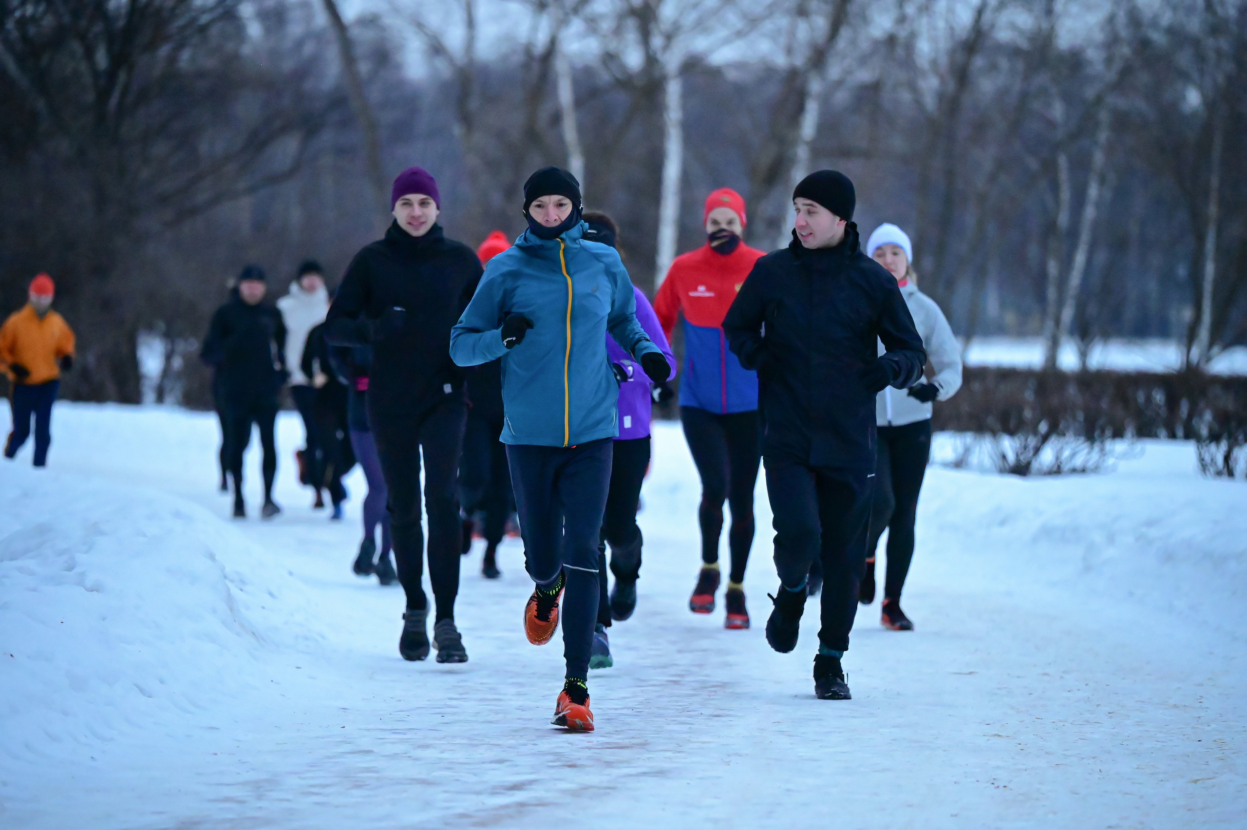 Sat9am5km Кусково (14.01.23). Фотограф | Ирина Гамзинова | Москва