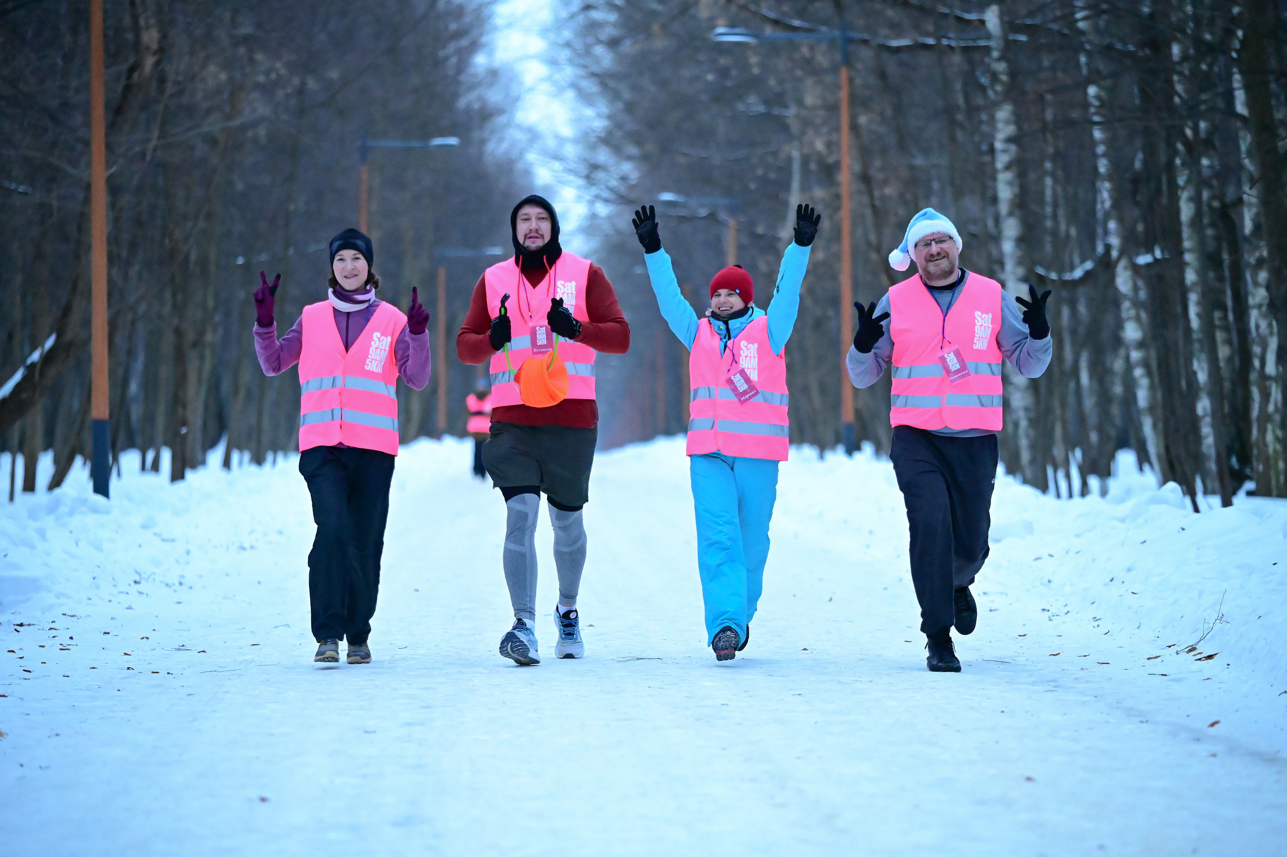 Sat9am5km Кусково (14.01.23). Фотограф | Ирина Гамзинова | Москва