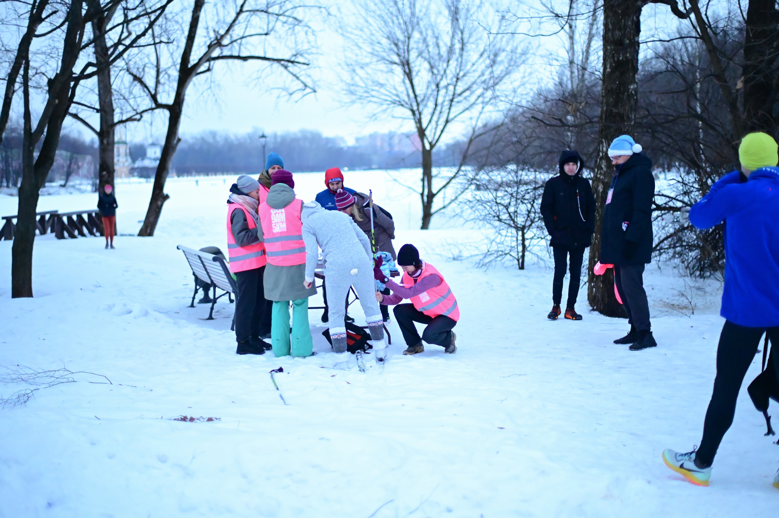 Sat9am5km Кусково (14.01.23). Фотограф | Ирина Гамзинова | Москва