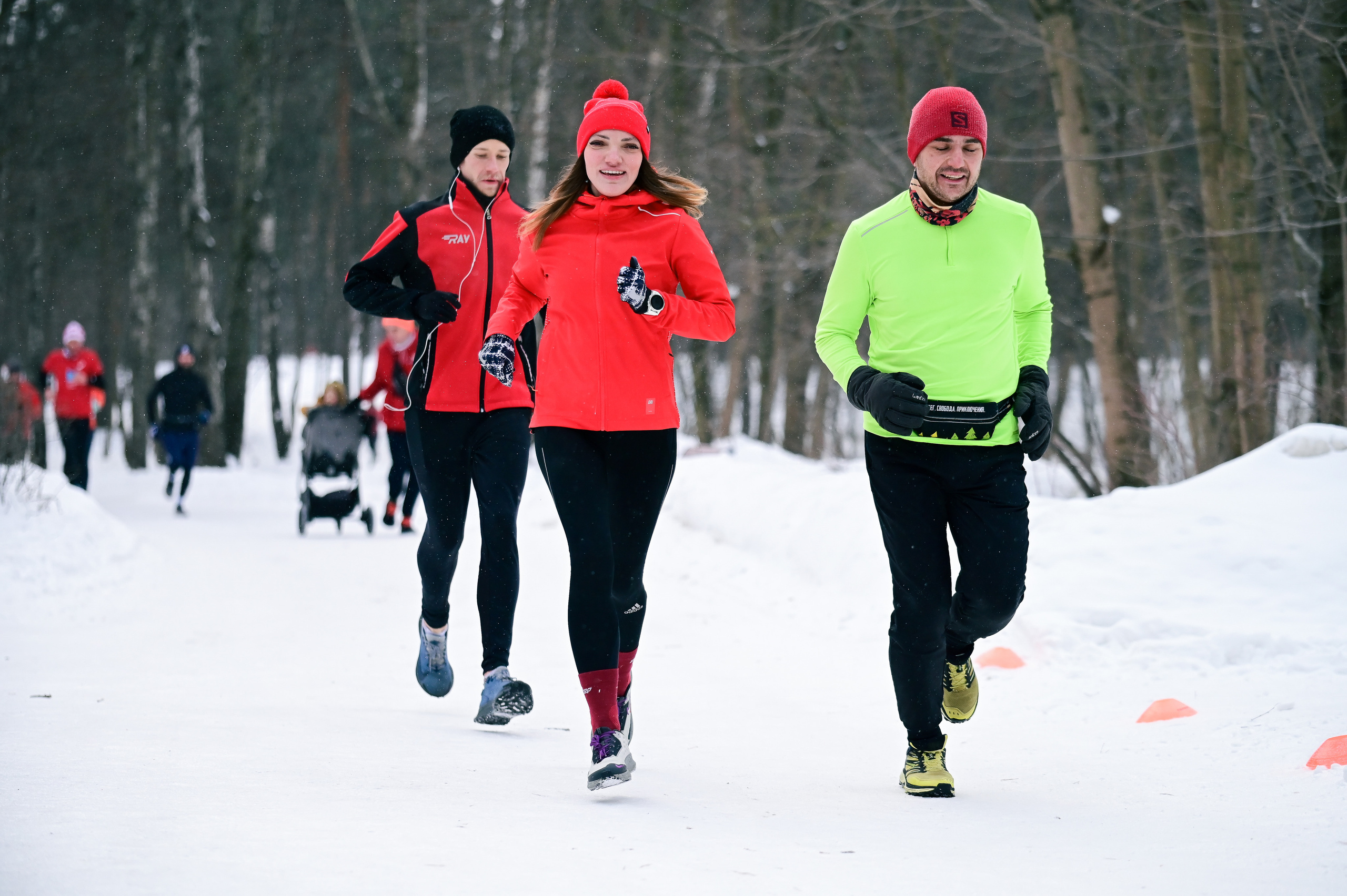 Sat9am5km x GRI (Кузьминки 18.02.23). Фотограф | Ирина Гамзинова | Москва