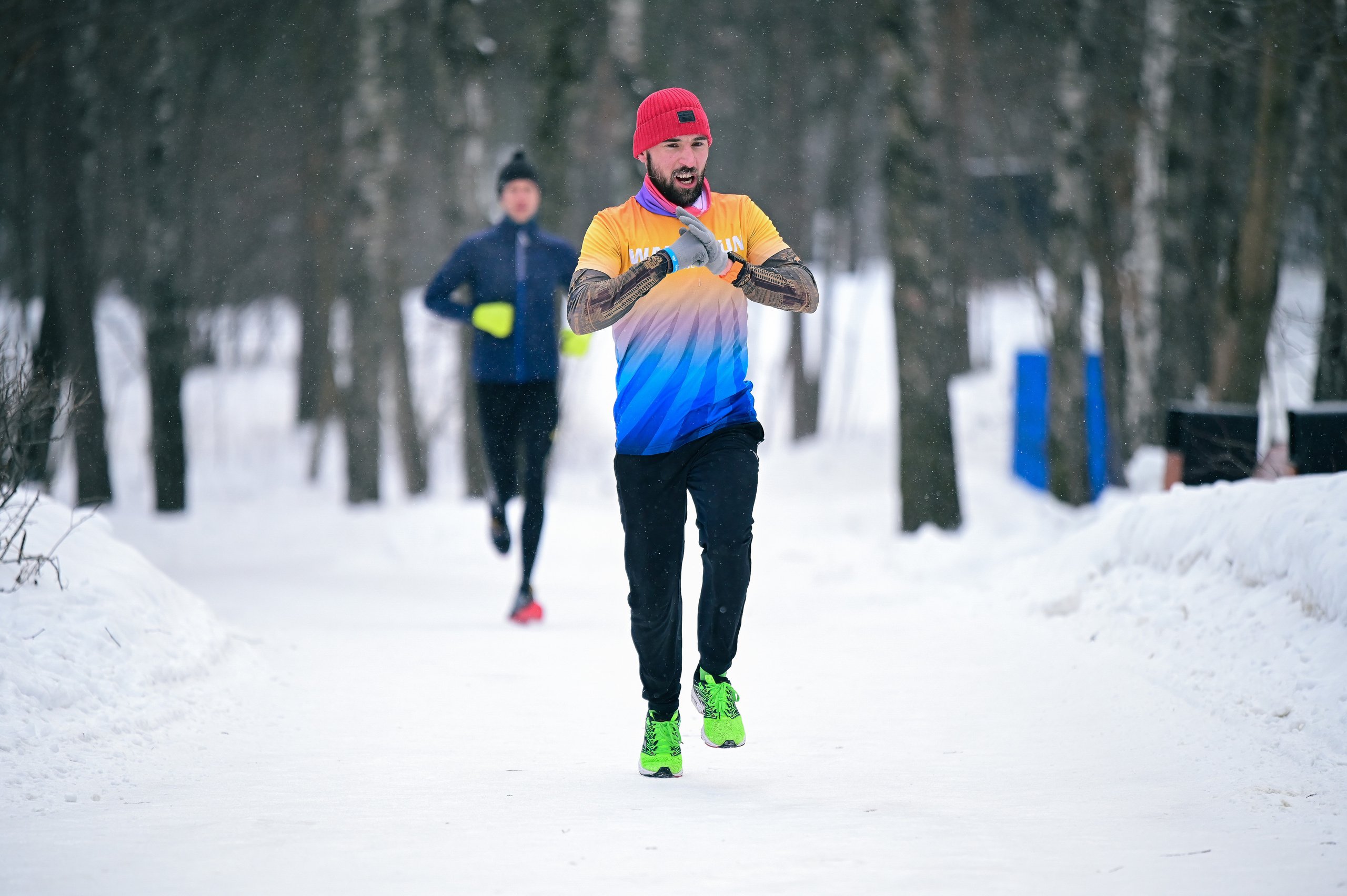 Sat9am5km x GRI (Кузьминки 18.02.23). Фотограф | Ирина Гамзинова | Москва