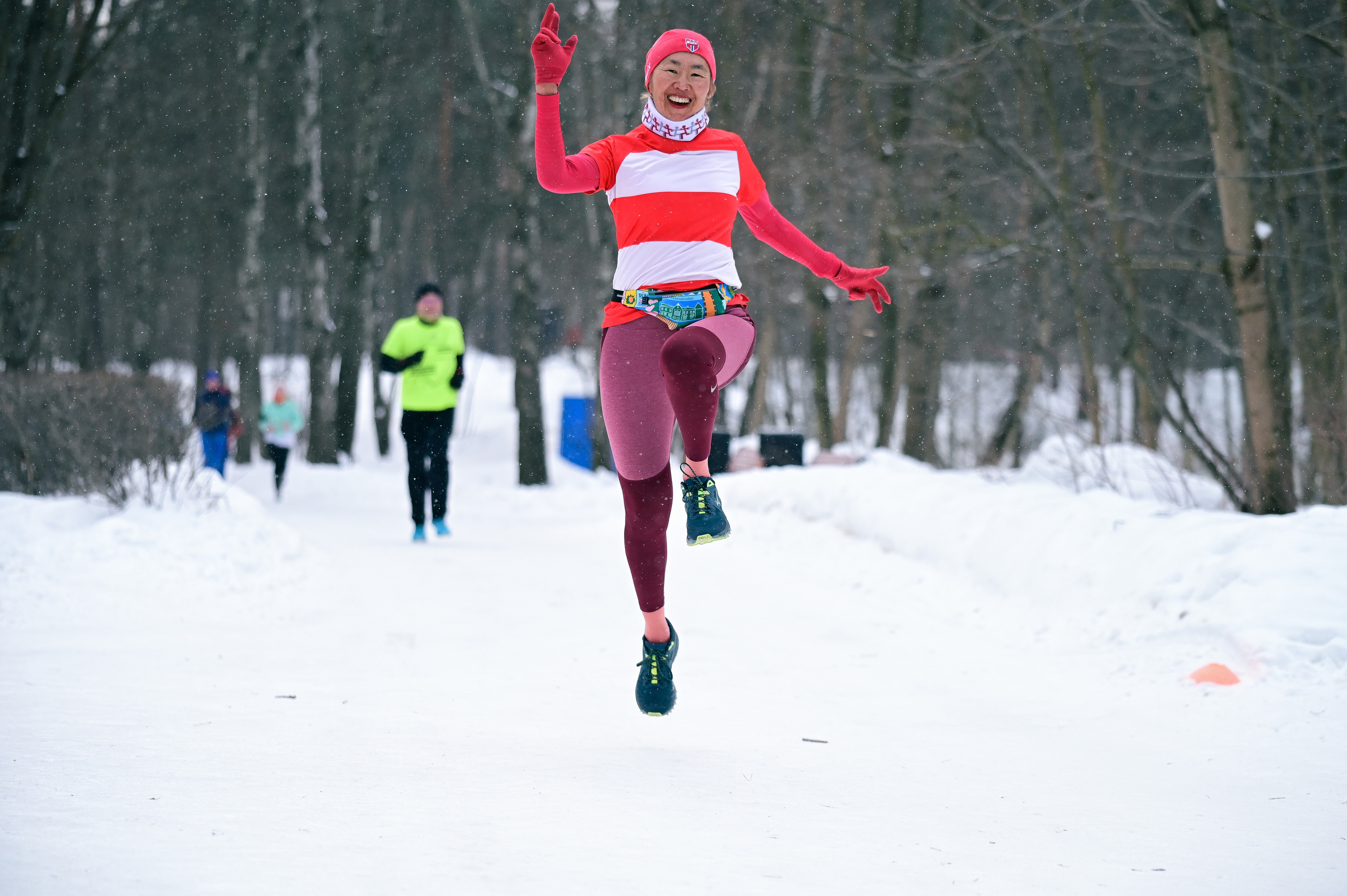 Sat9am5km x GRI (Кузьминки 18.02.23). Фотограф | Ирина Гамзинова | Москва