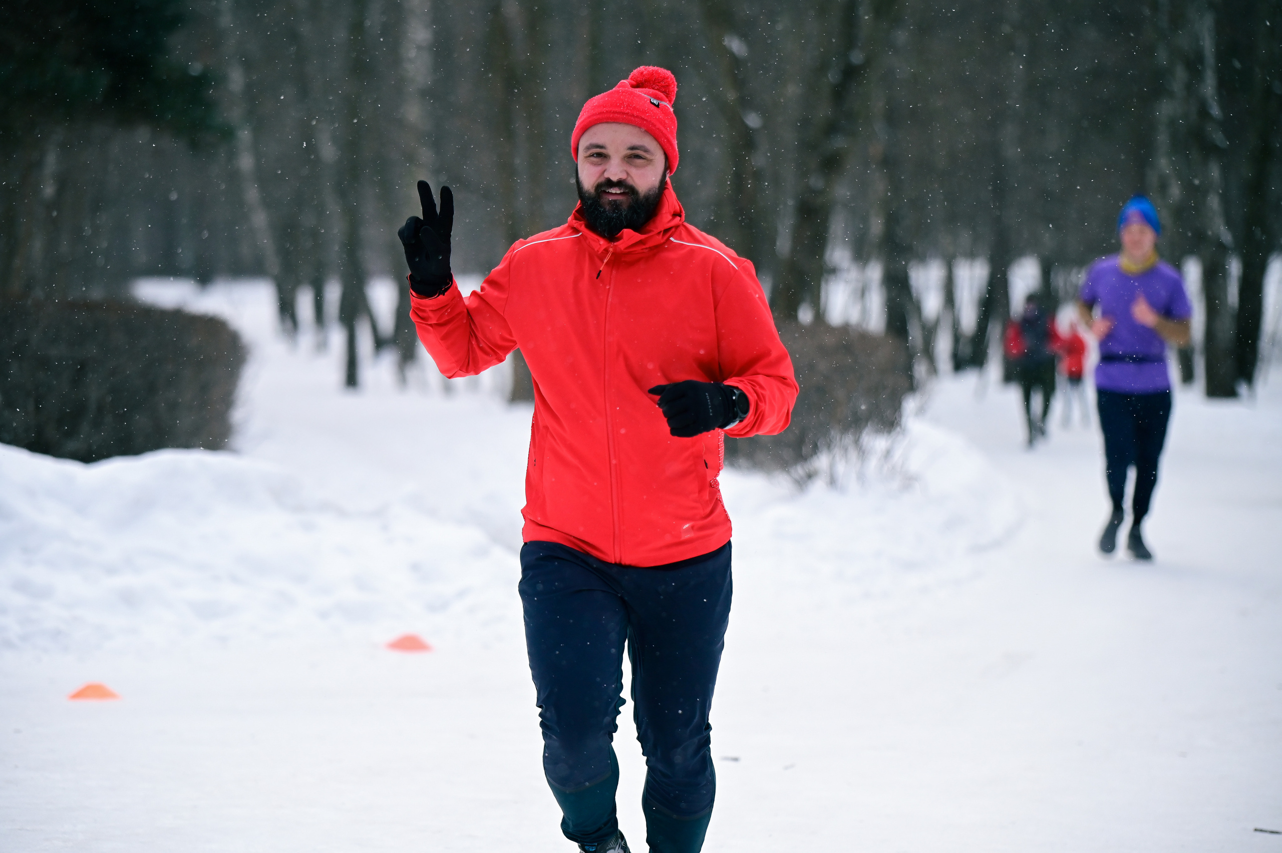Sat9am5km x GRI (Кузьминки 18.02.23). Фотограф | Ирина Гамзинова | Москва