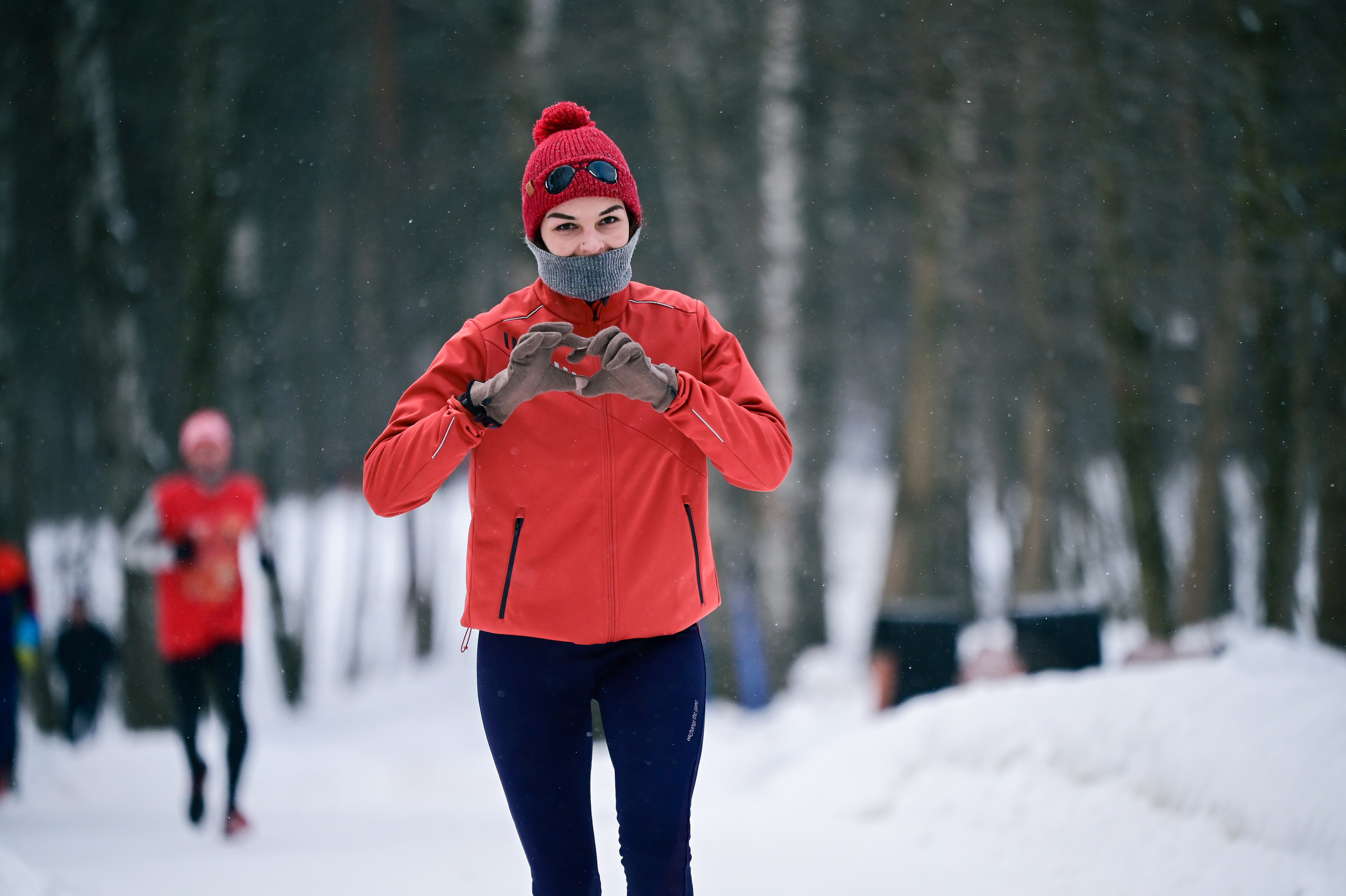 Sat9am5km x GRI (Кузьминки 18.02.23). Фотограф | Ирина Гамзинова | Москва