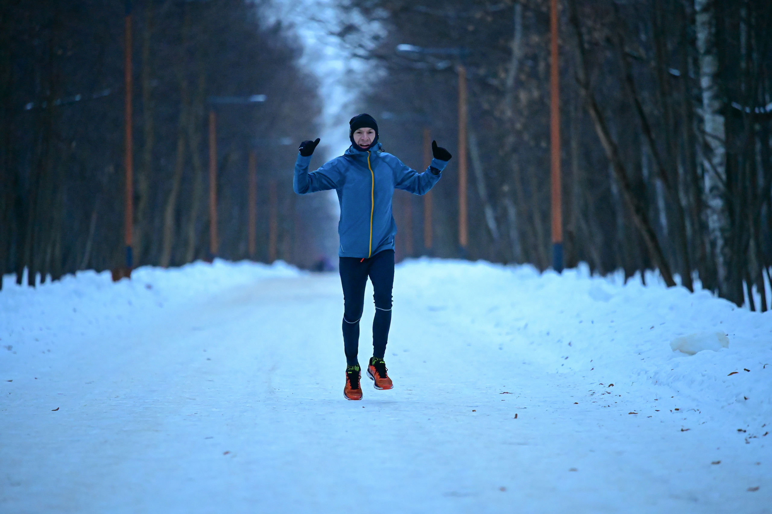 Sat9am5km Кусково (14.01.23). Фотограф | Ирина Гамзинова | Москва
