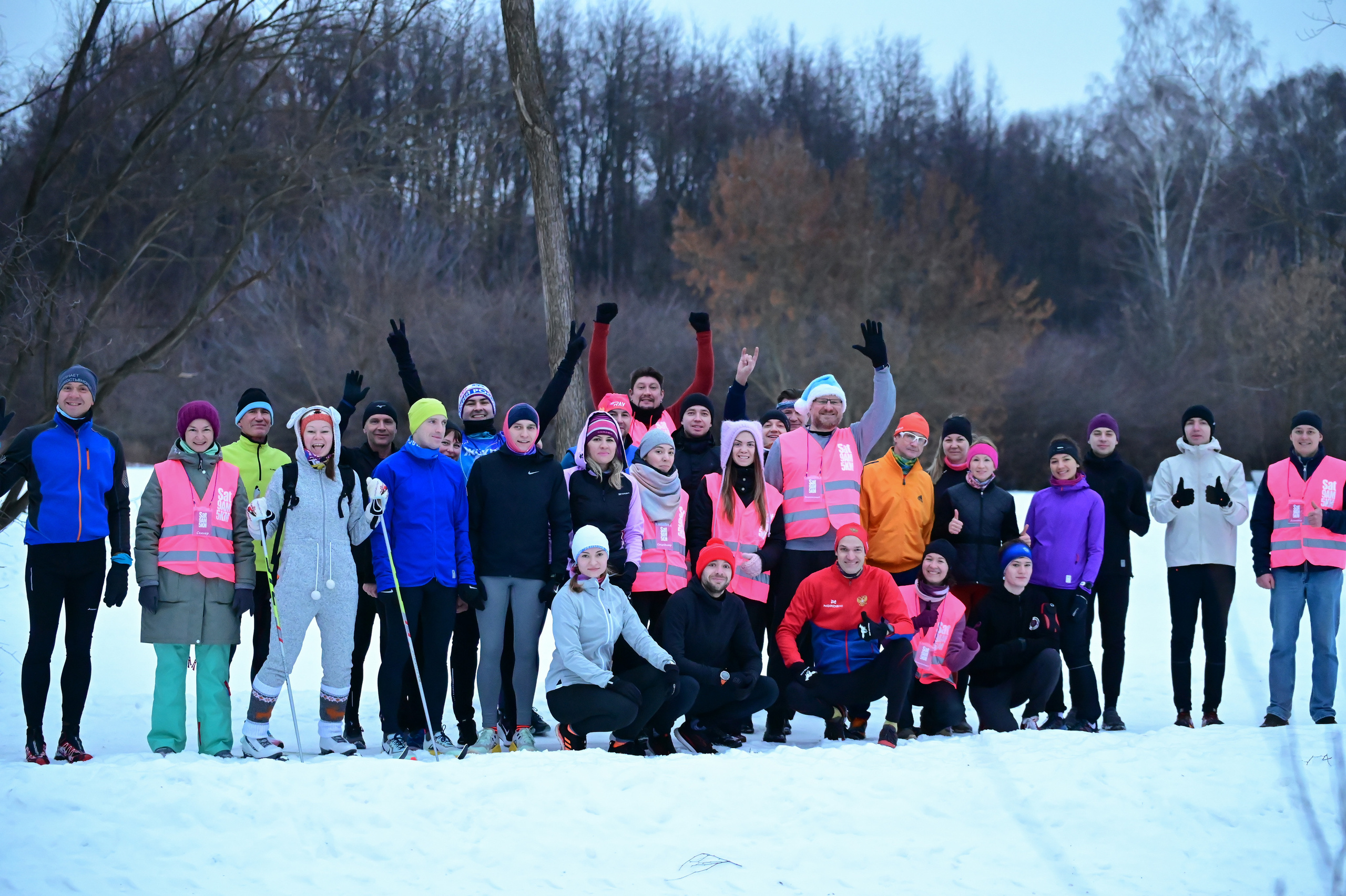 Sat9am5km Кусково (14.01.23). Фотограф | Ирина Гамзинова | Москва