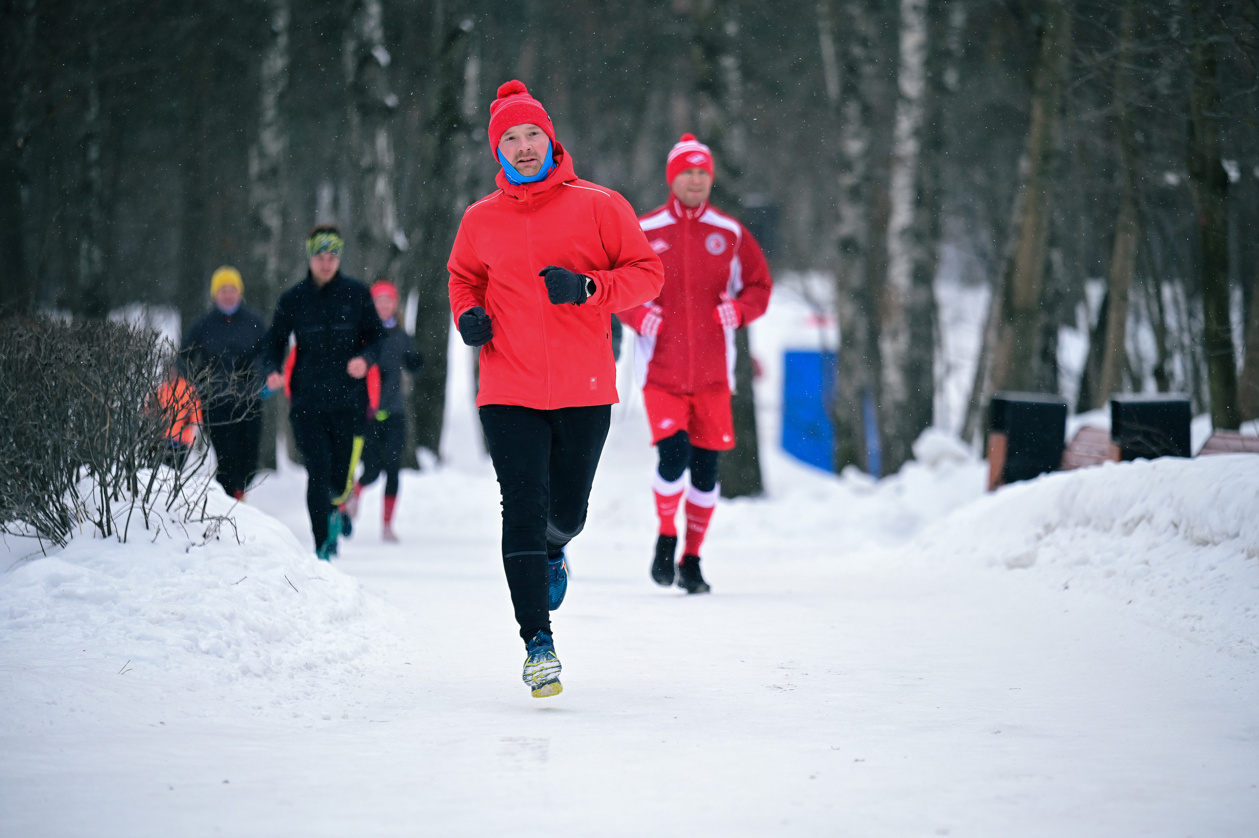 Sat9am5km x GRI (Кузьминки 18.02.23). Фотограф | Ирина Гамзинова | Москва
