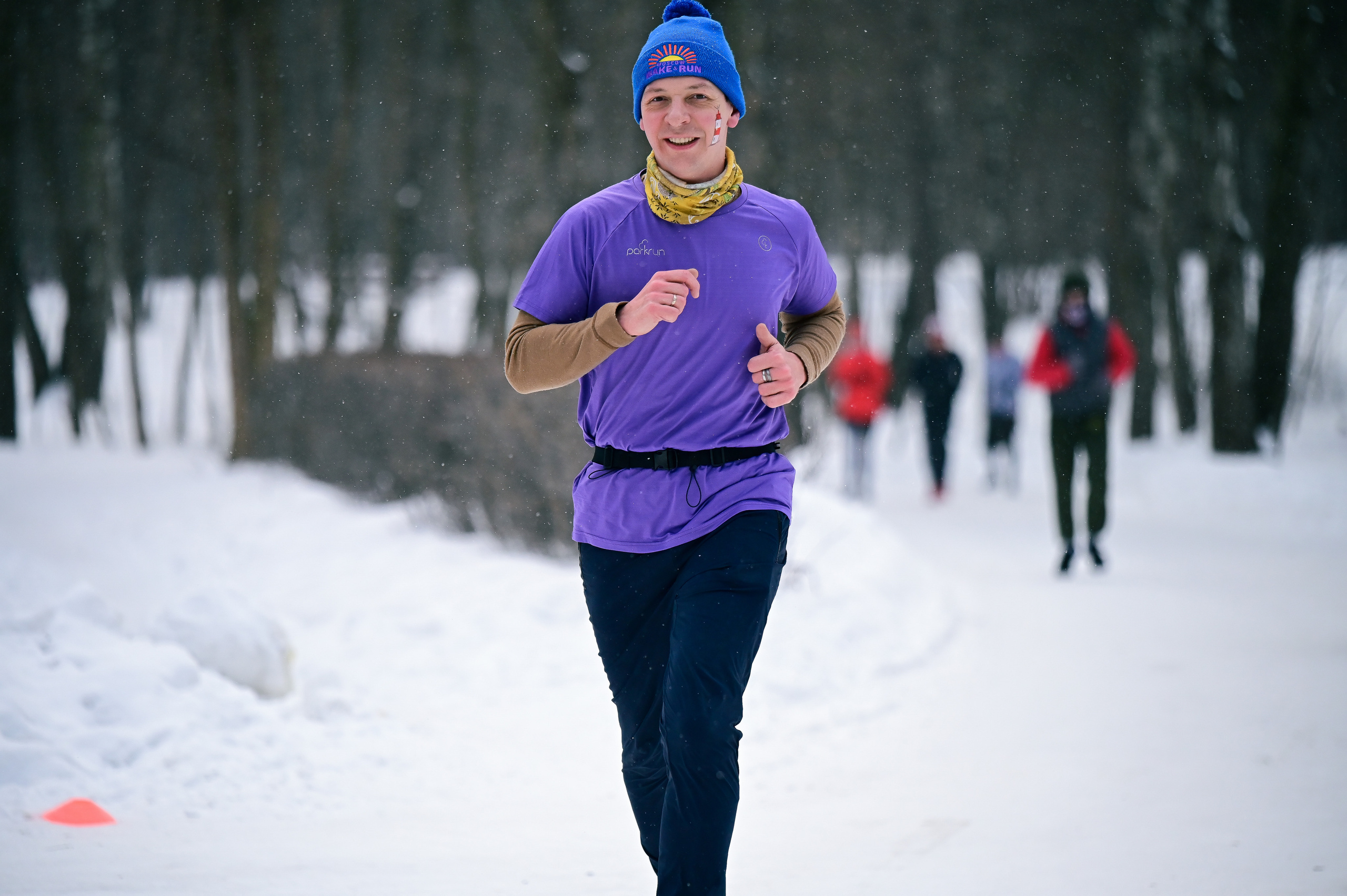 Sat9am5km x GRI (Кузьминки 18.02.23). Фотограф | Ирина Гамзинова | Москва
