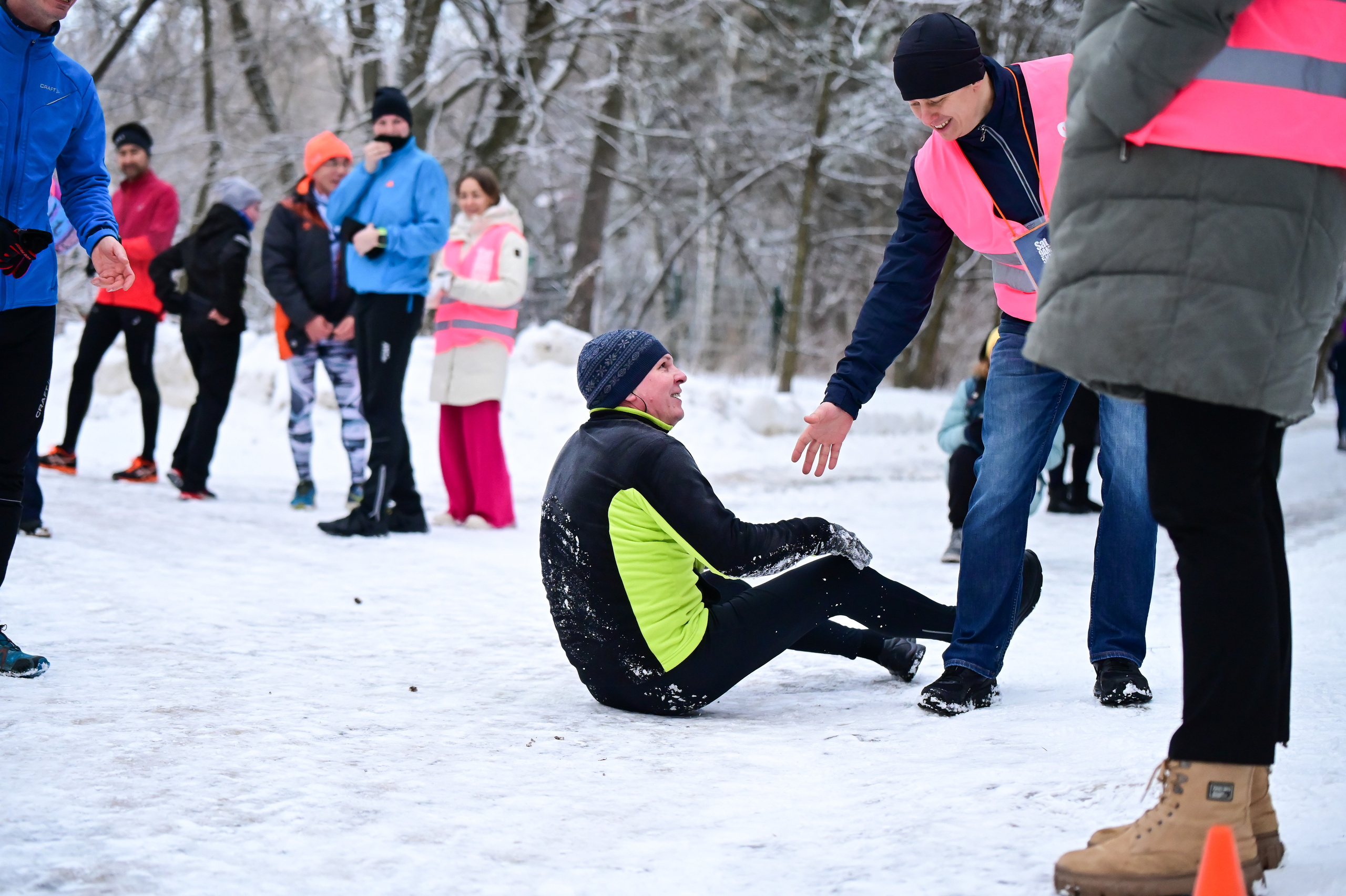 Sat9am5km Кузьминки (04.12.22). Фотограф | Ирина Гамзинова | Москва