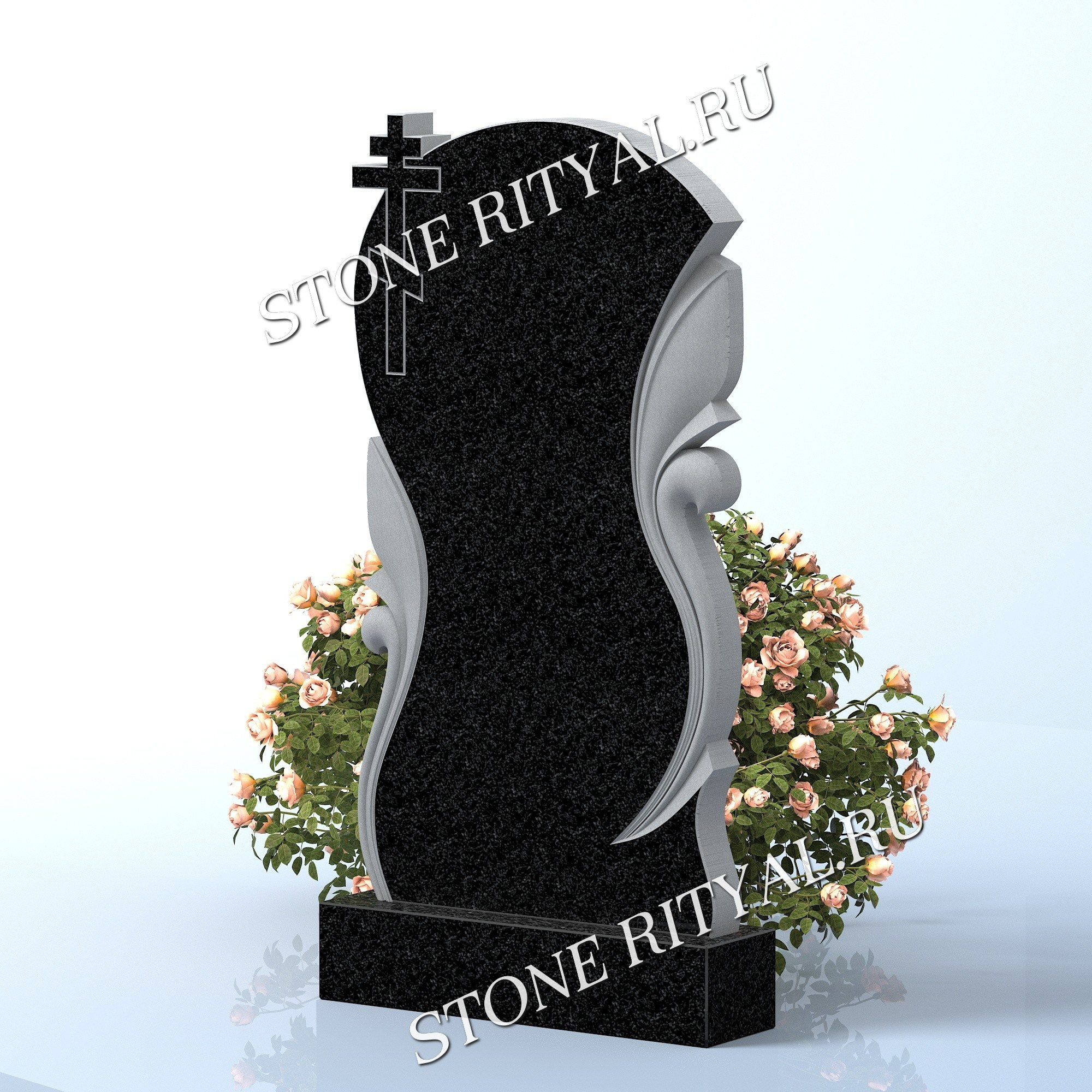 Вертикальные памятники фигурные. Изготовление и установка памятников в Москве и МО