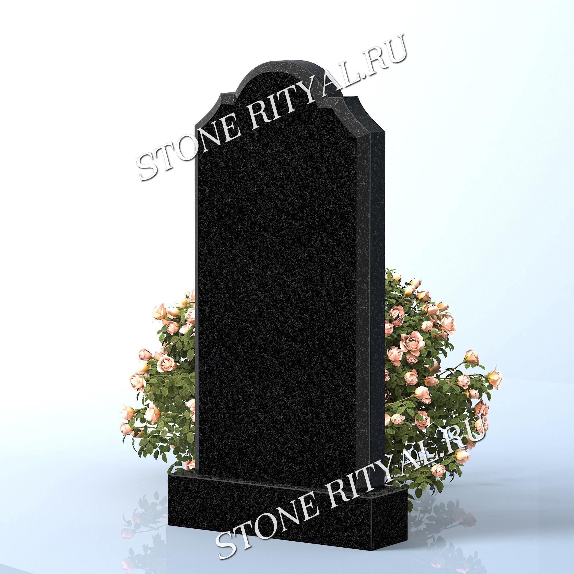 Вертикальные памятники прямые. Изготовление и установка памятников в Москве и МО