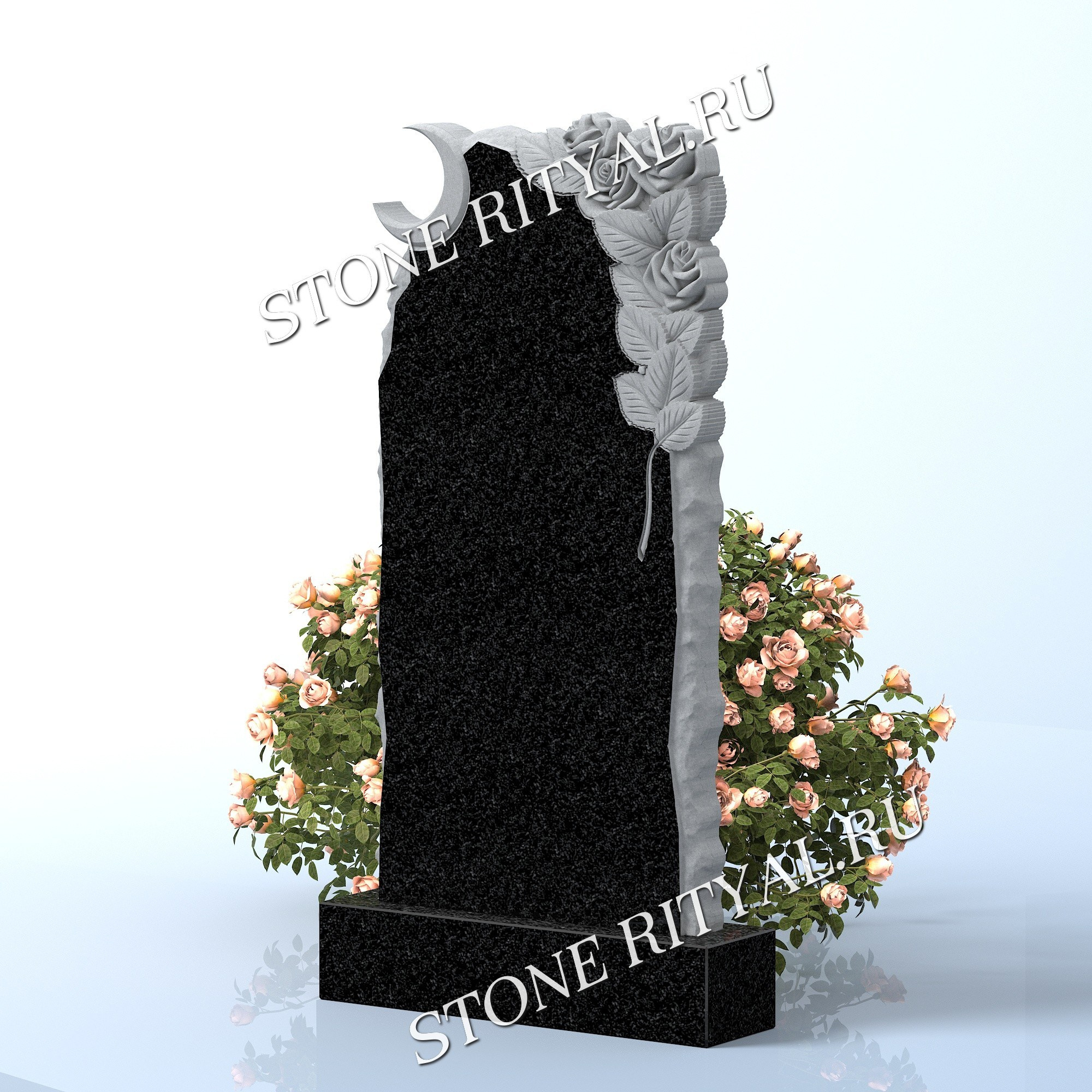 Вертикальные памятники фигурные. Изготовление и установка памятников в Москве и МО