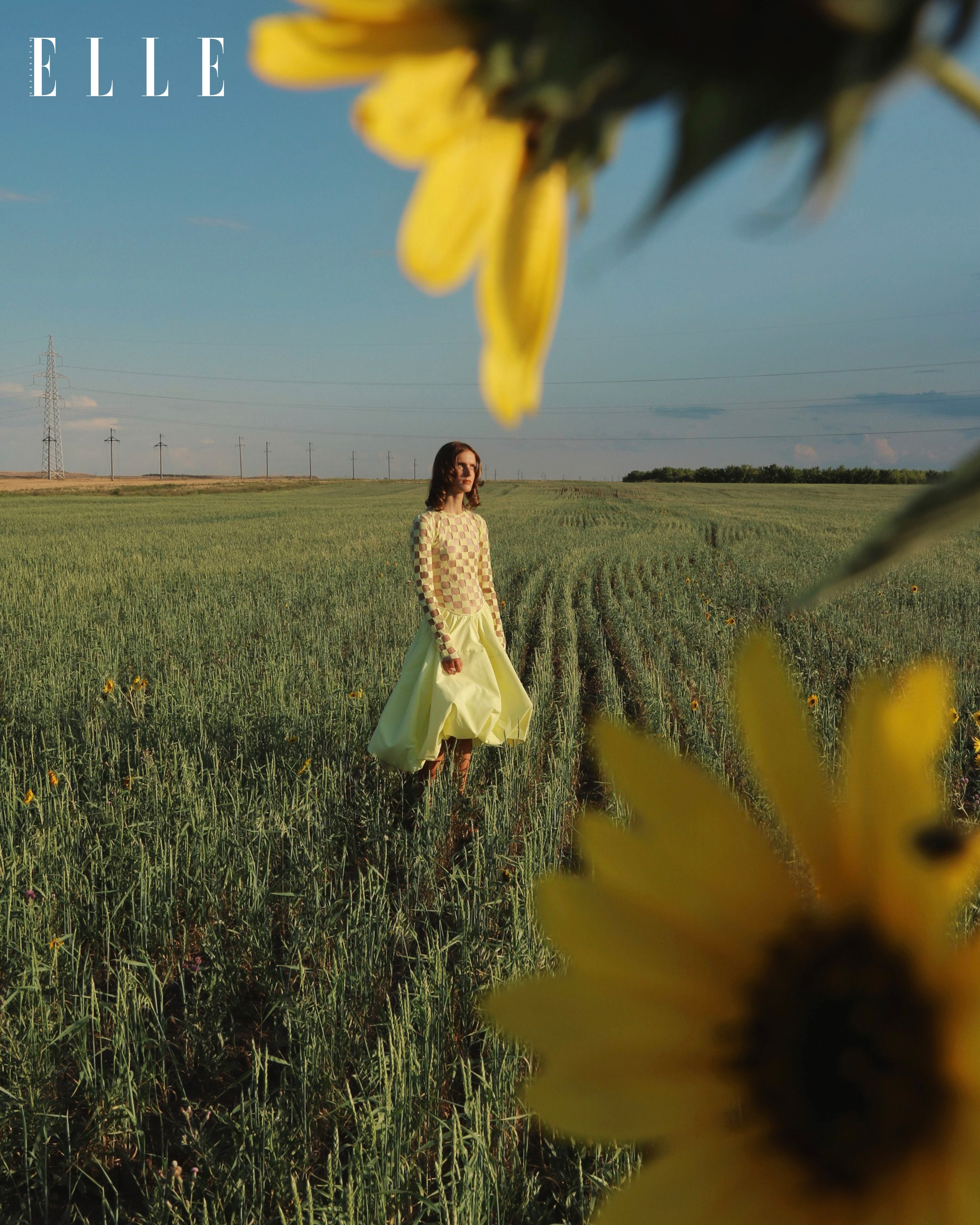 ELLE Kazakhstan. Dialogue with nature. Fashion, portrait, personal photographer. Almaty, KZ