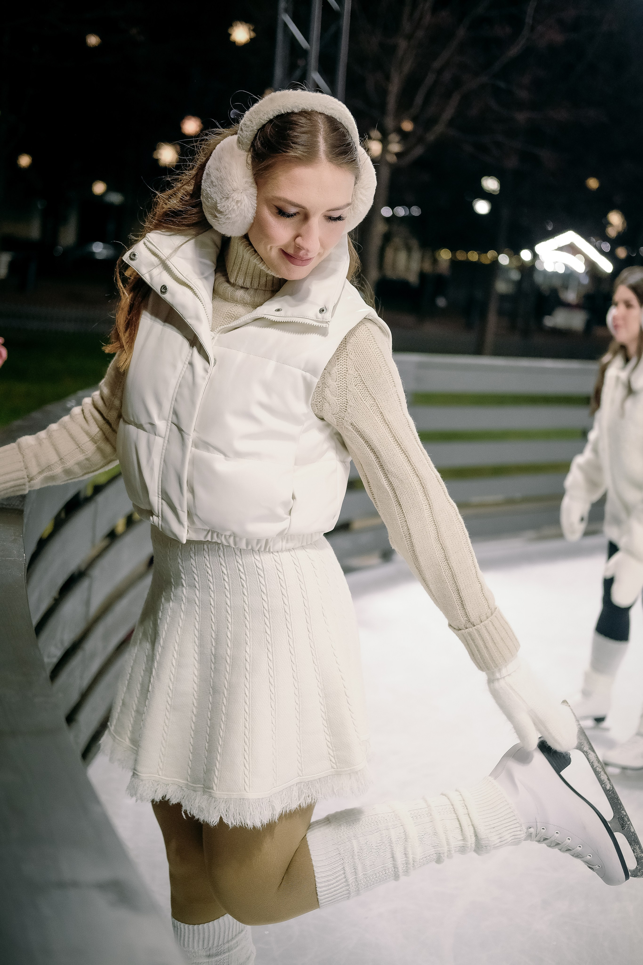 Екатерина | каток «Новая Голландия». Professional photoartist in St. Petersburg (wedding, reportage, portrait, model book, love story) Alexander Shvedov