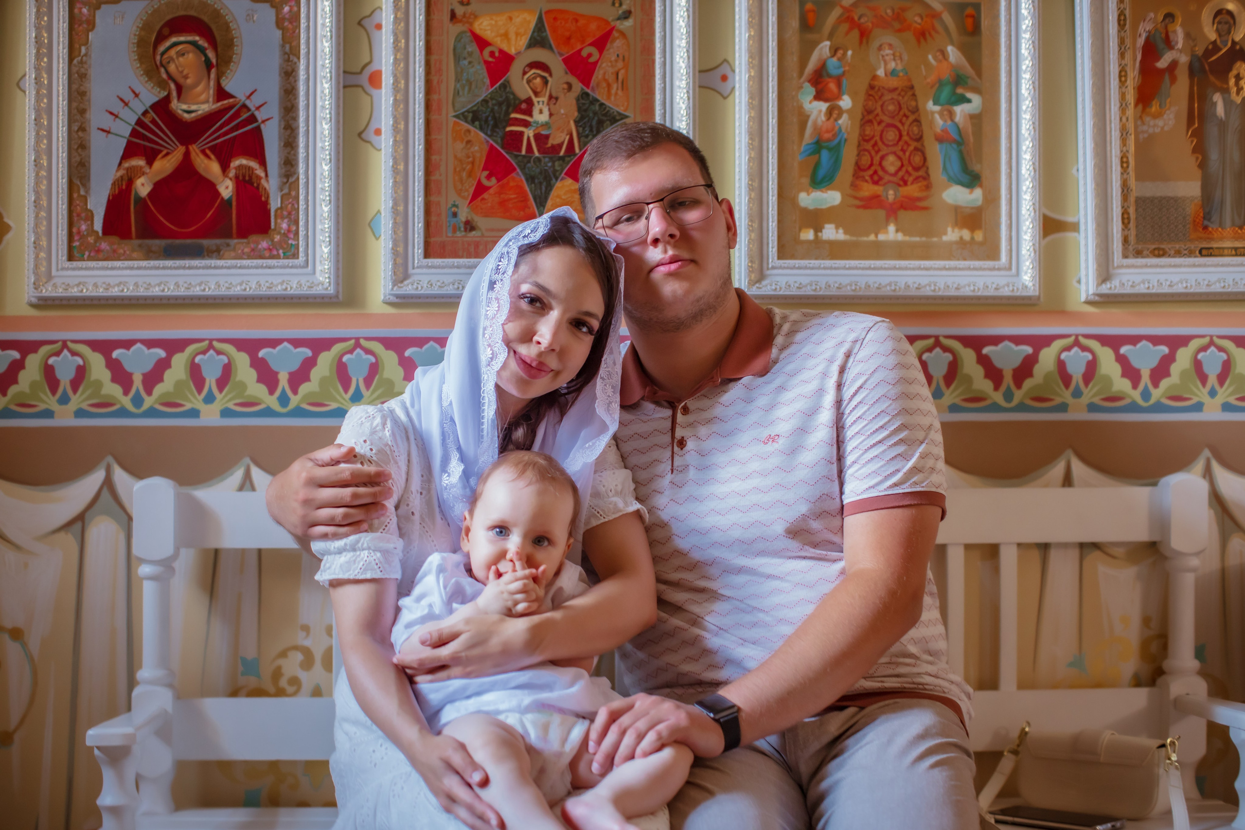 Таинство крещения Варварочки. Фотограф и видеограф в Ставрополе Инна Попова