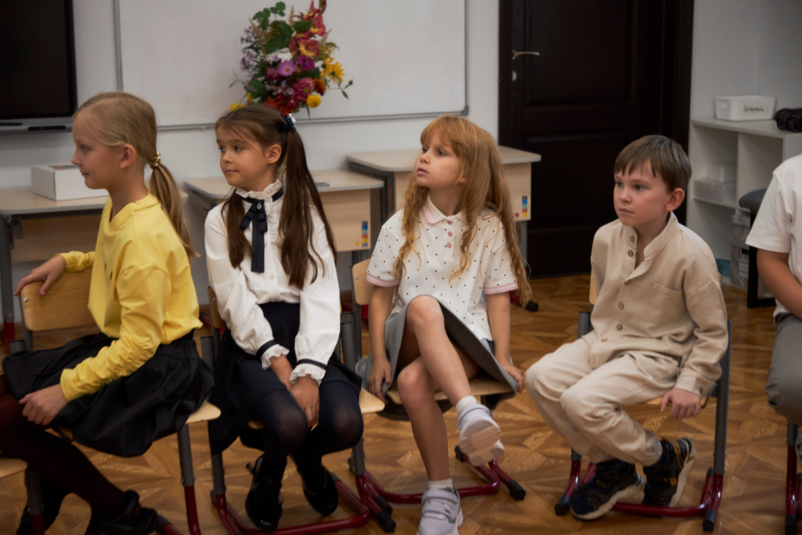 Репортажа съёмка с 1 сентября. Анна Потявина. Фотограф Москва