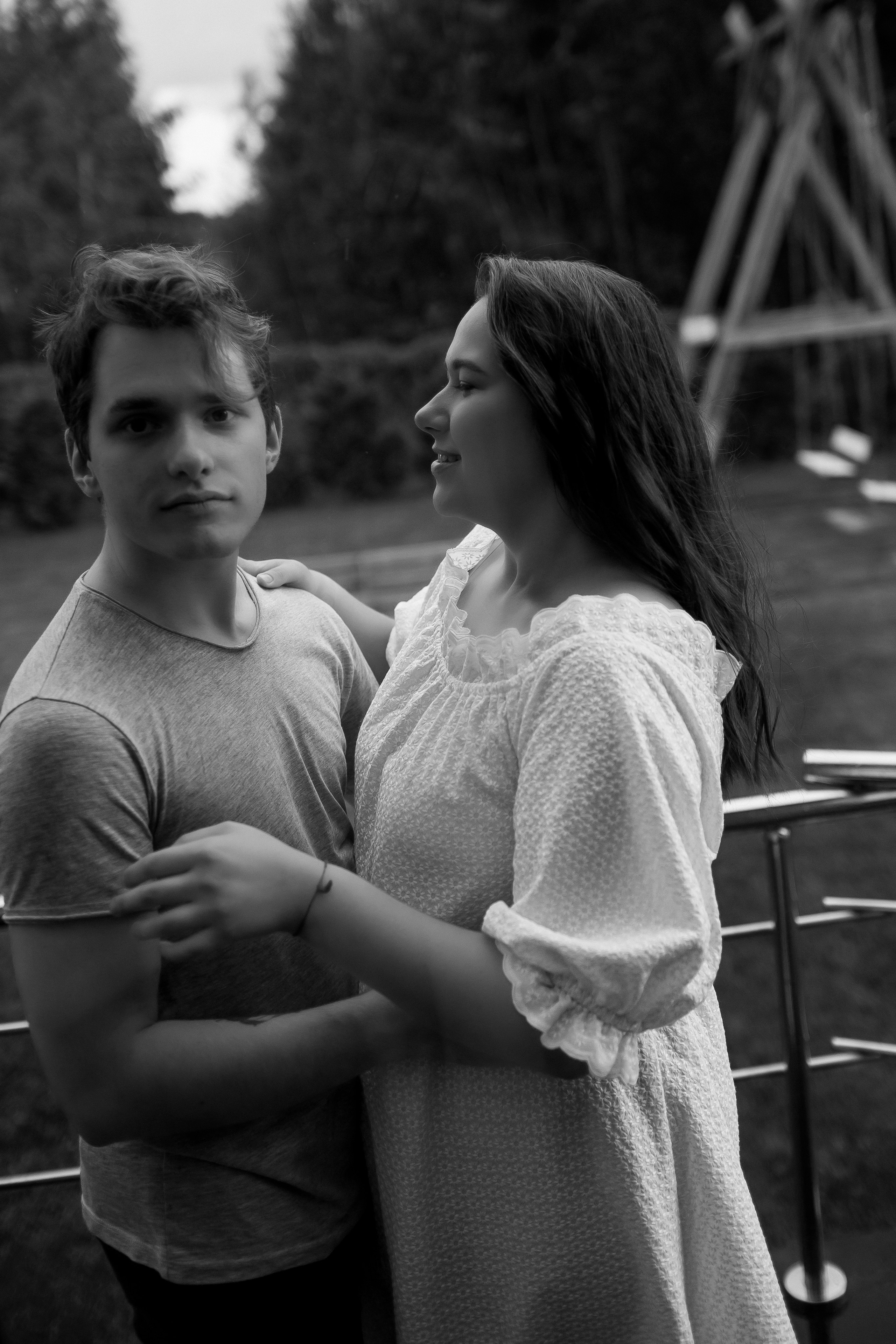 Никита и Виктория. Love Story под дождём в усадьбе «Хорошее место». Сергеев Алексей. Фотограф