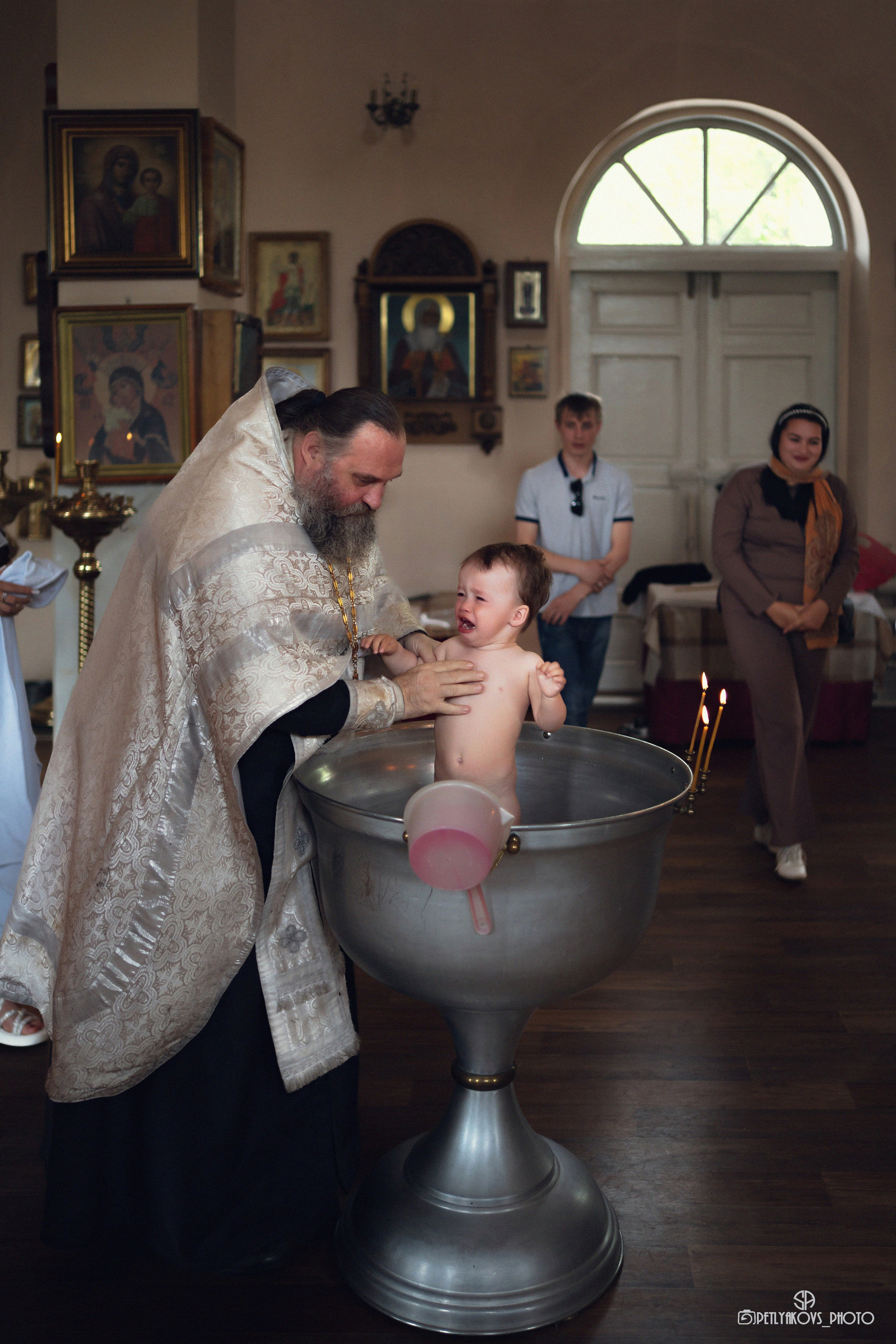фотография таинства крещения Пятигорск