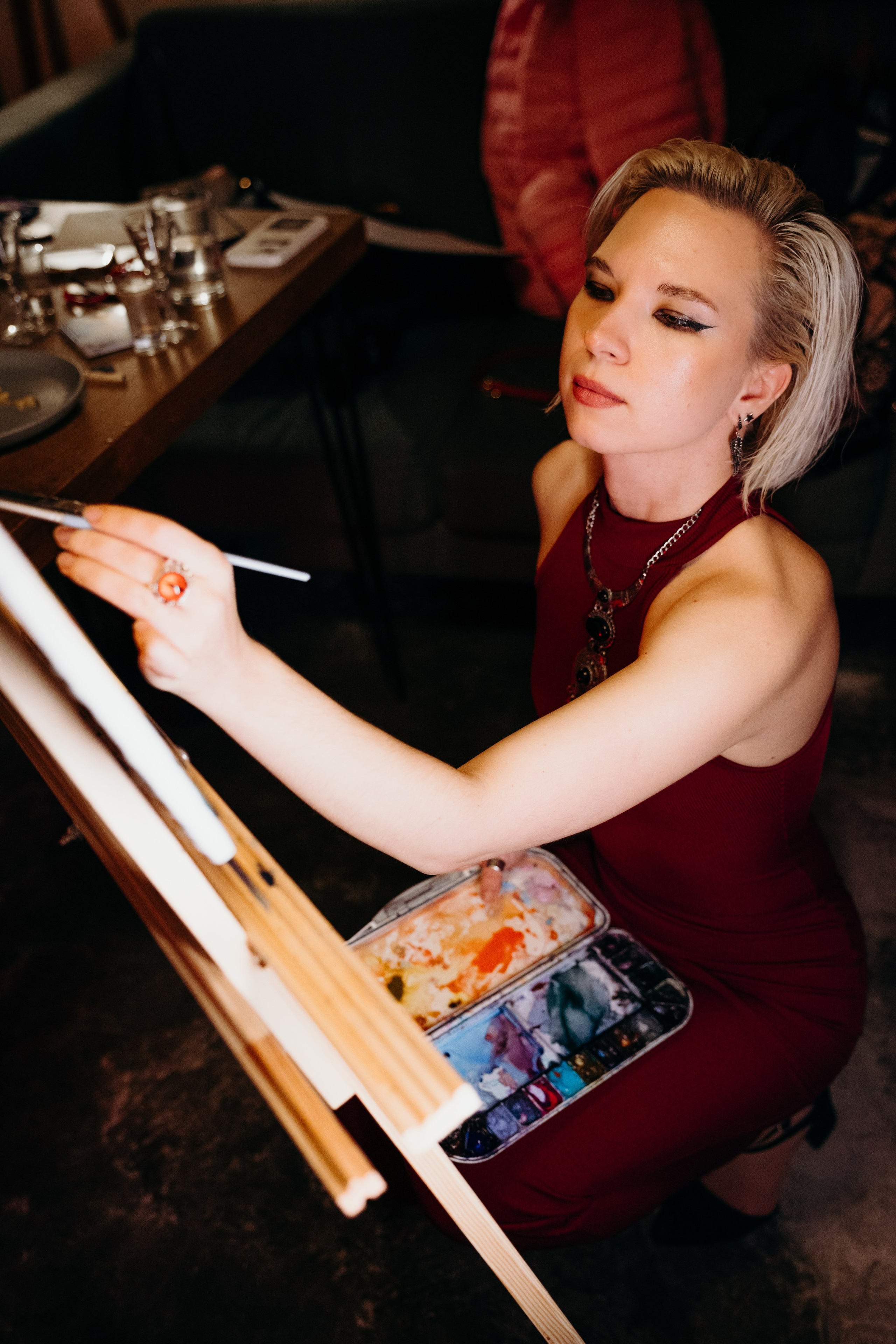 Перфоманс художницы Светланы Креничной