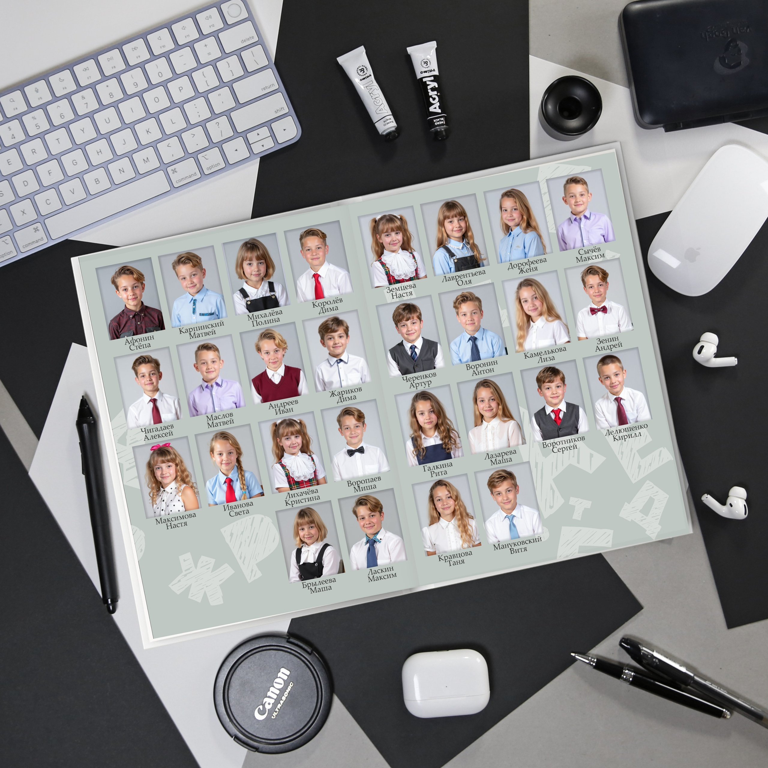 Учёный кот. Выпускные альбомы фотокниги и фотосъёмка в детском саду и школе. Воронеж, Липецк и области. Фотостудия «Солнечный Фотик»