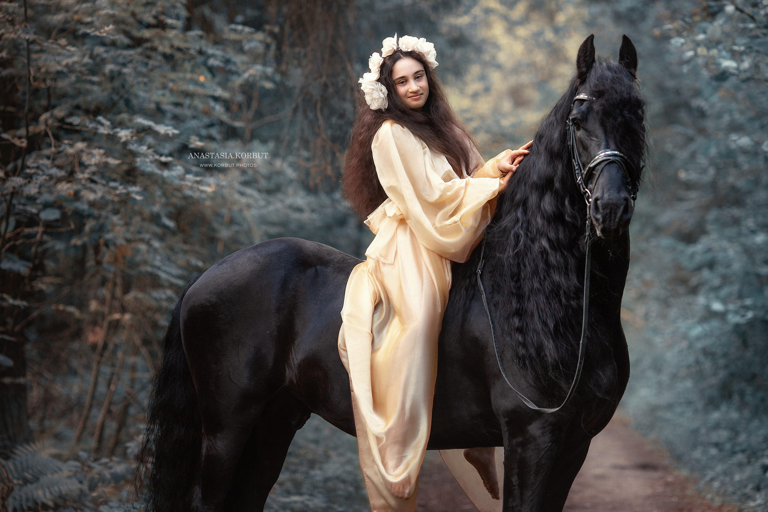 Художественная фотосессия с фризом. Арт фотограф в Минске Анастасия Корбут