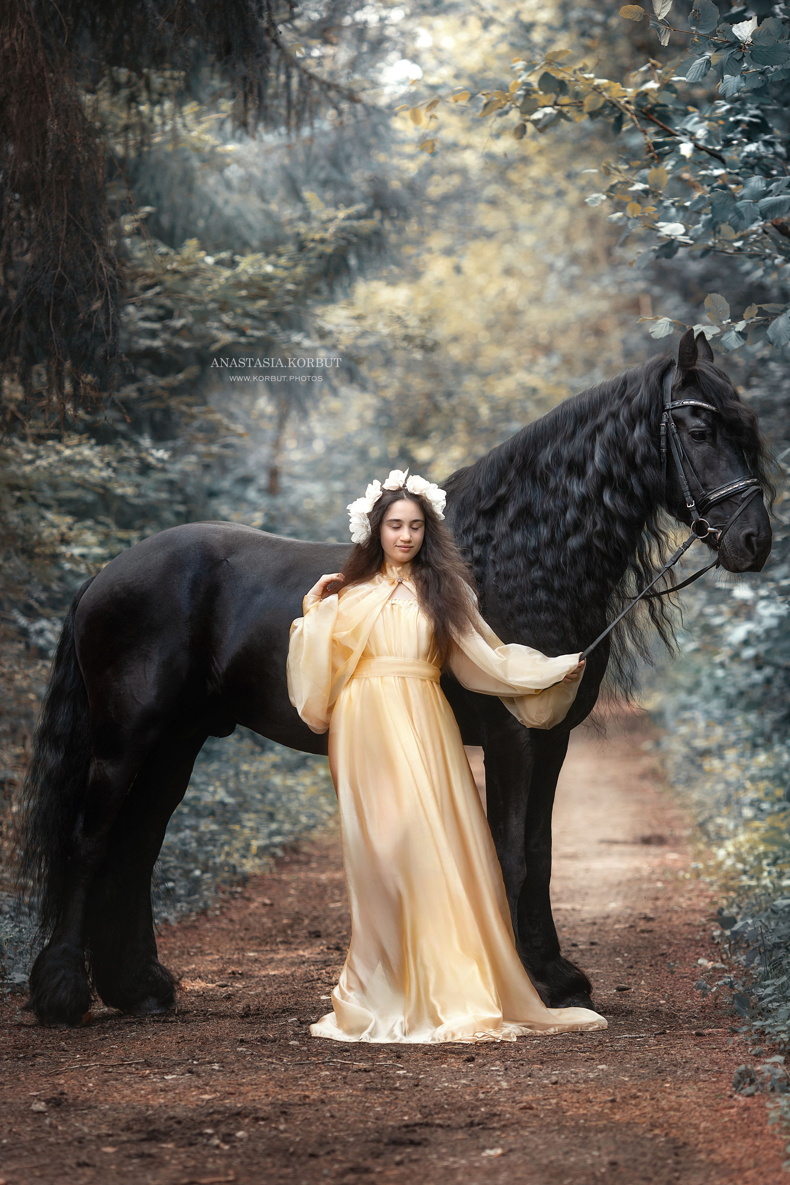 Художественная фотосессия с фризом. Арт фотограф в Минске Анастасия Корбут