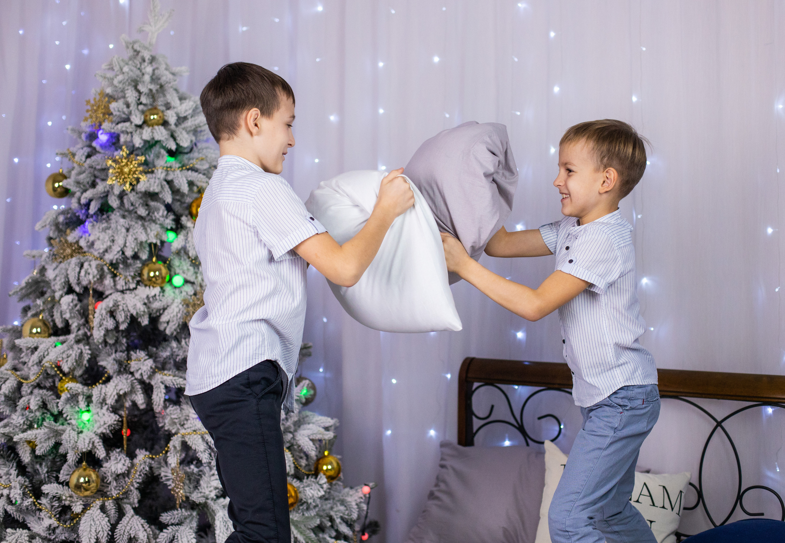 Новый год семья Мартыновых. Фотограф Петров Александр Свадьбы, Съемка в студии, Выпускные альбомы г. Балашов