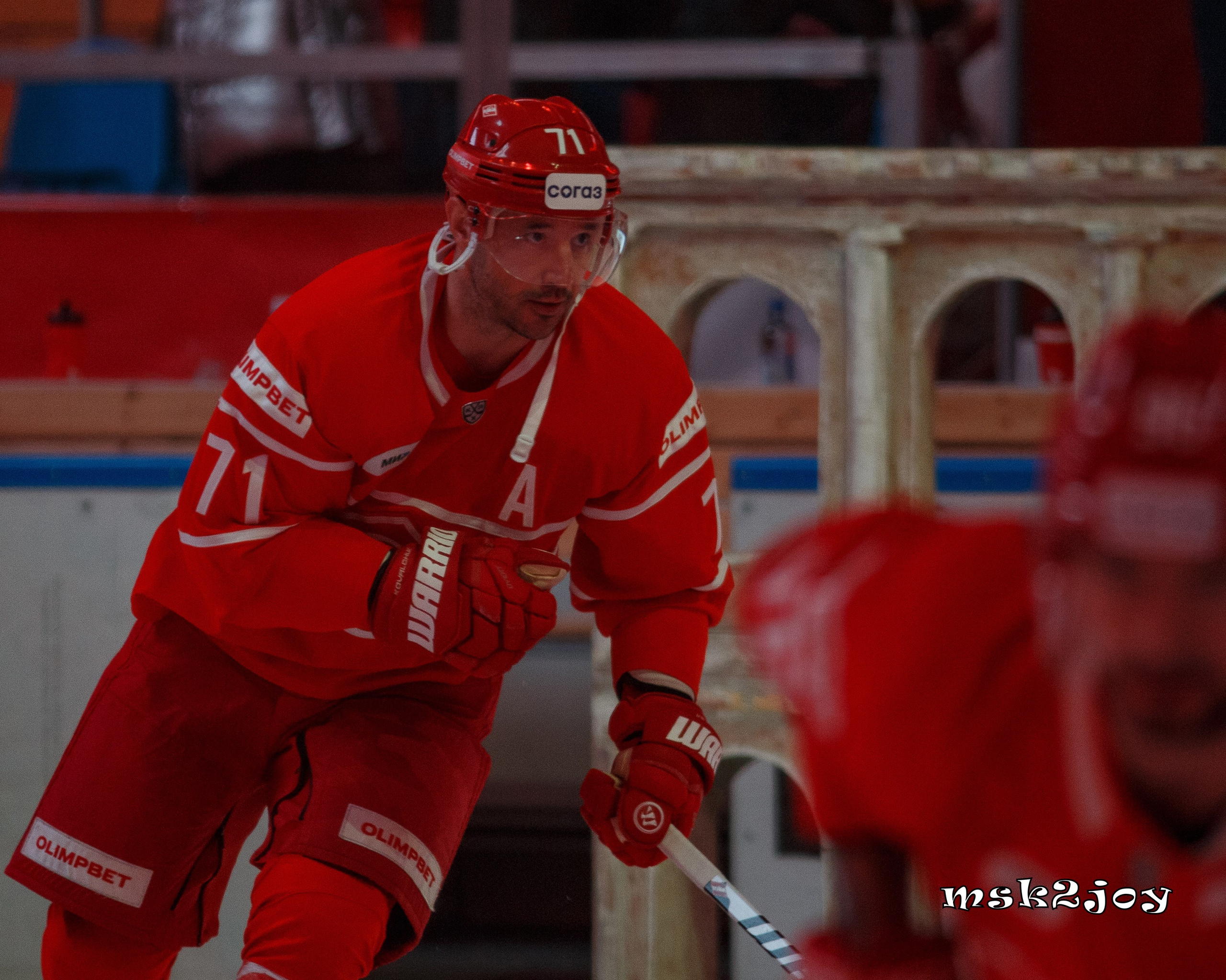 Фоторепортаж. КХЛ. Спартак (Москва) — Ак Барс Казань. Михаил Тоцкий портретный и репортажный фотограф в Москве