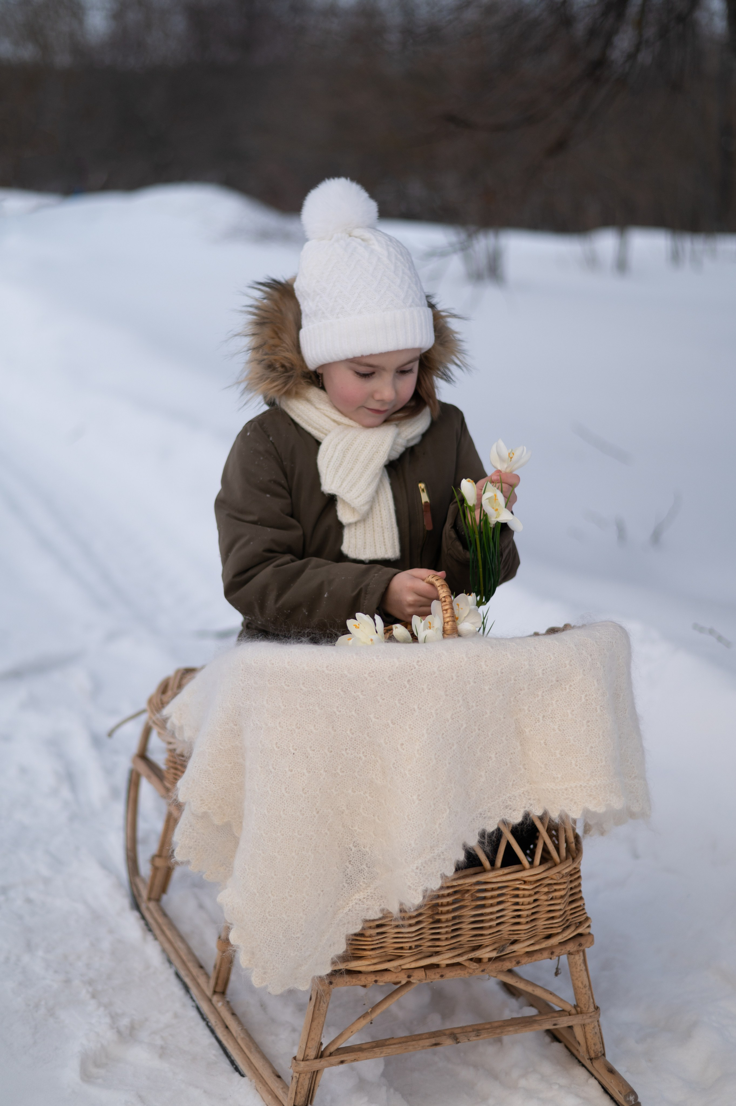 Поход за подснежниками!. Детский и семейный фотограф Наталья Михалина
