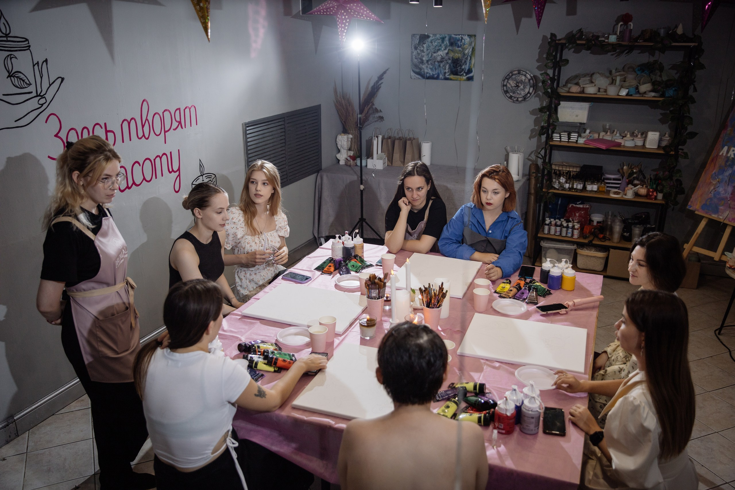 День рождения студии AROMALAGE — тёплый праздник и творчество