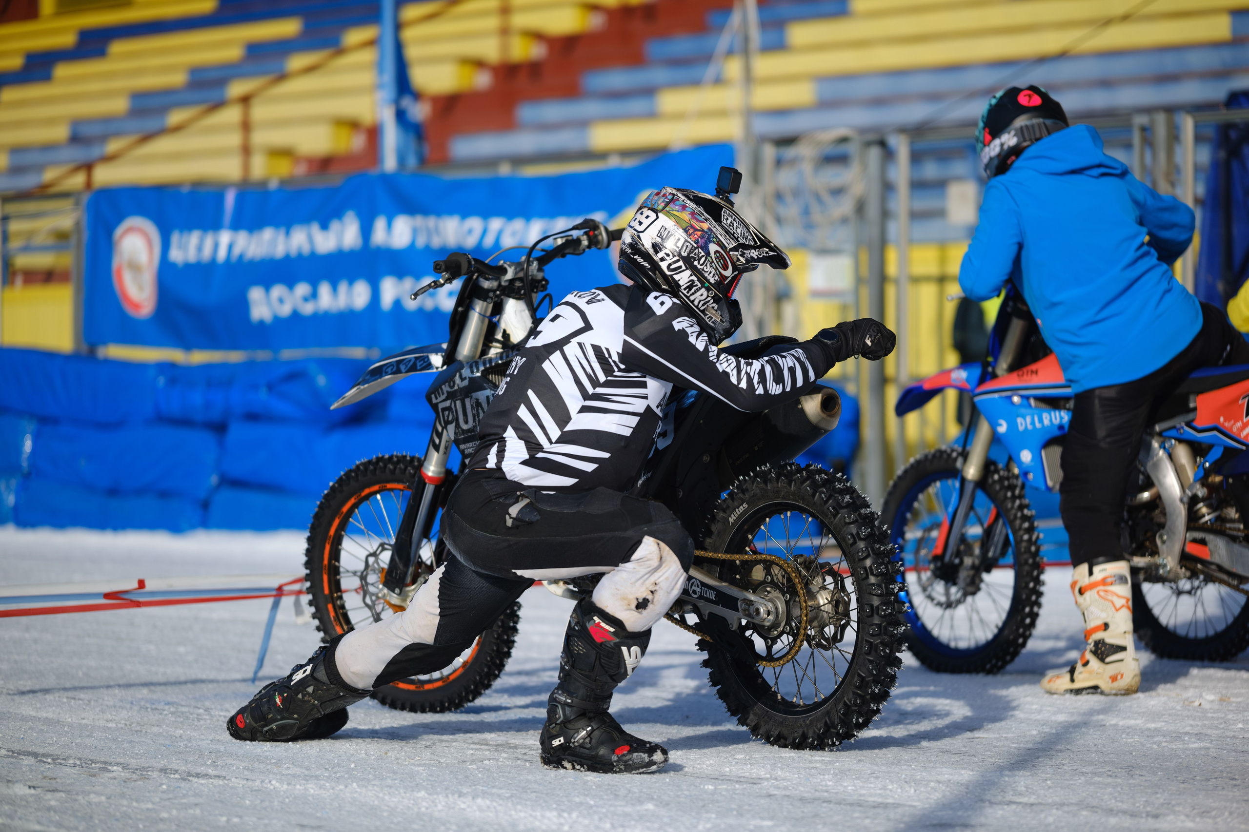 КУБОК МФР по мотокроссу на льду MX-SPEEDWAY, Анархия Рейсинг, Анатолий Ушаков, Мотокросс, Спидвей, Мотогонки, фотограф Антон Медведев, icoguar