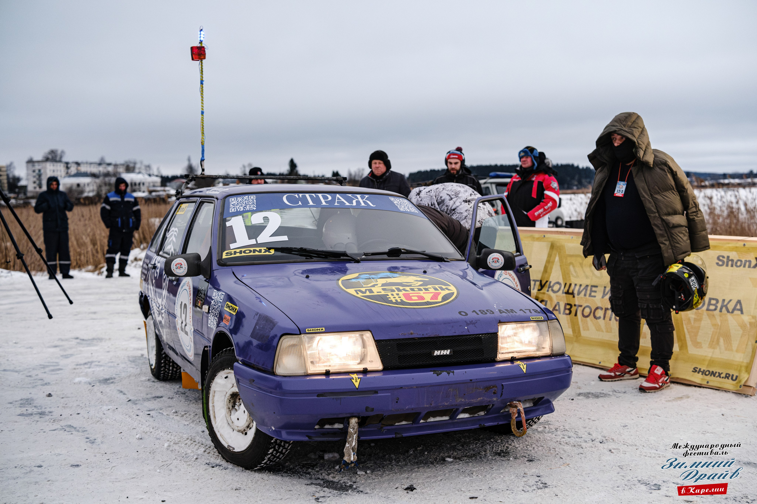 «Зимний Драйв в Карелии» Авто Марафон-гигант «25 часов на льду» Илона Накутис, Николай Грязин, джимхана, фотограф Антон Медведев, icoguar, Сортавала, Карелия