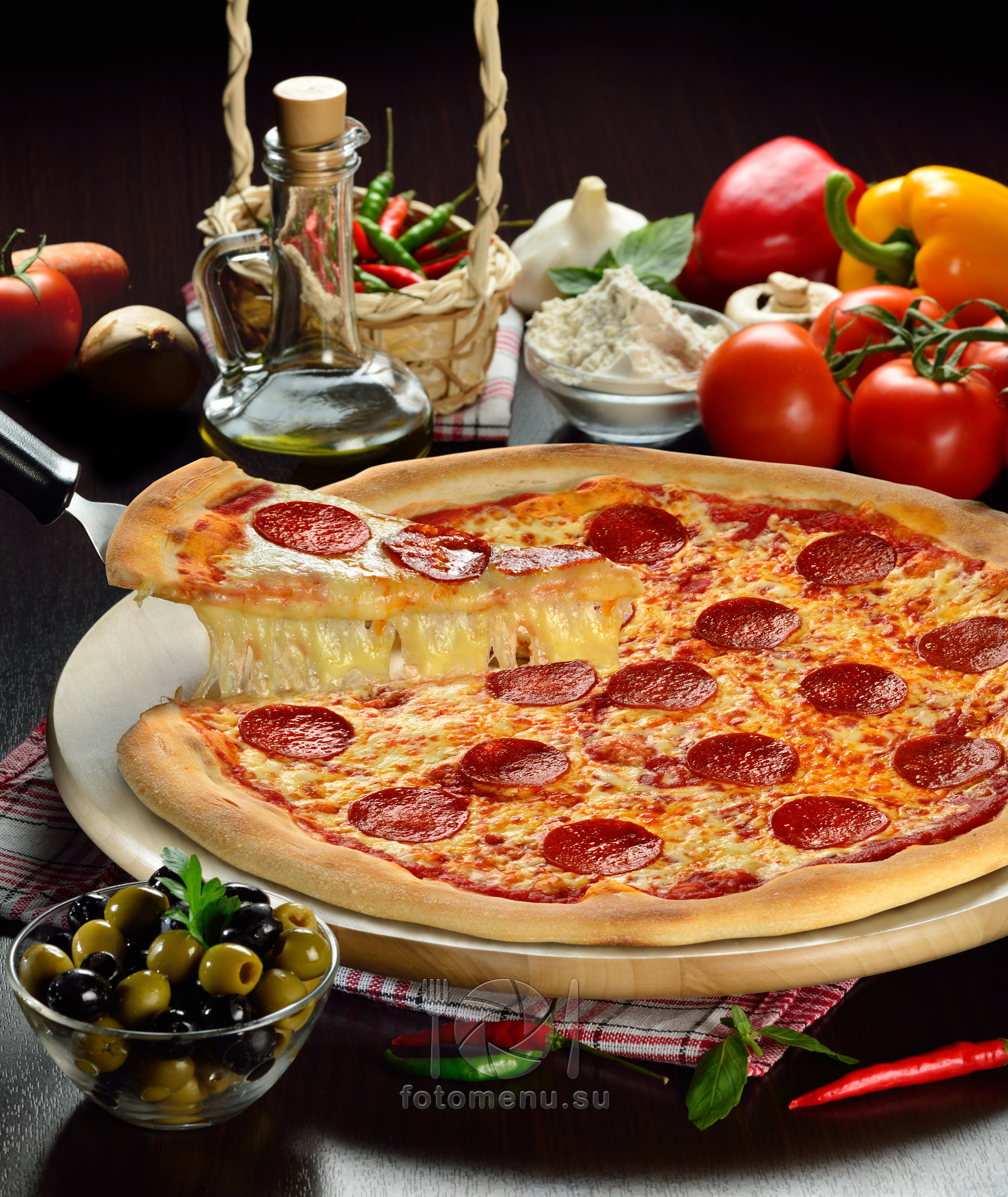 пицца пепперони