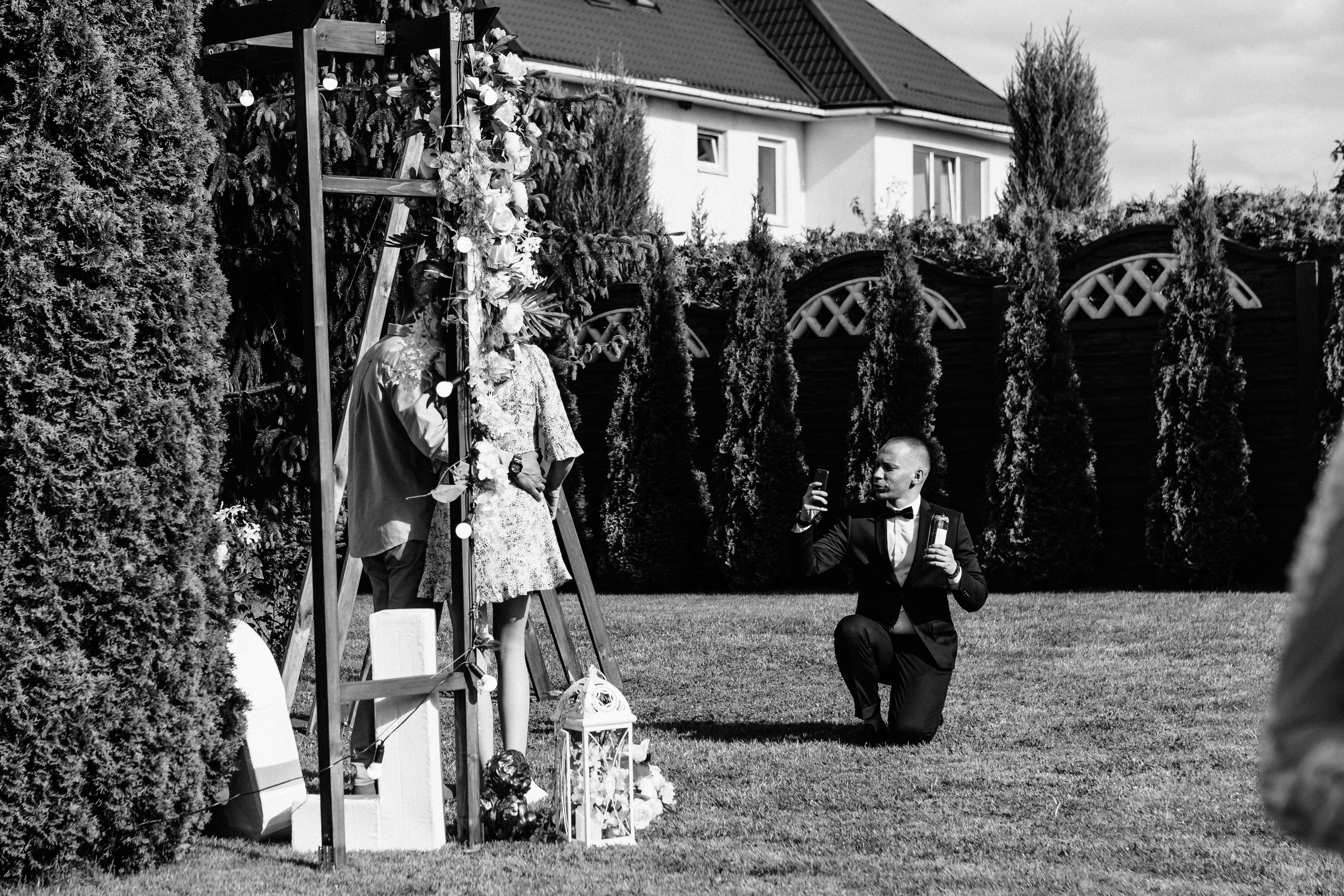 Алесь и Анна) анонс свадебного дня. Свадебный фотограф Роман Медведев , Минск, Беларусь